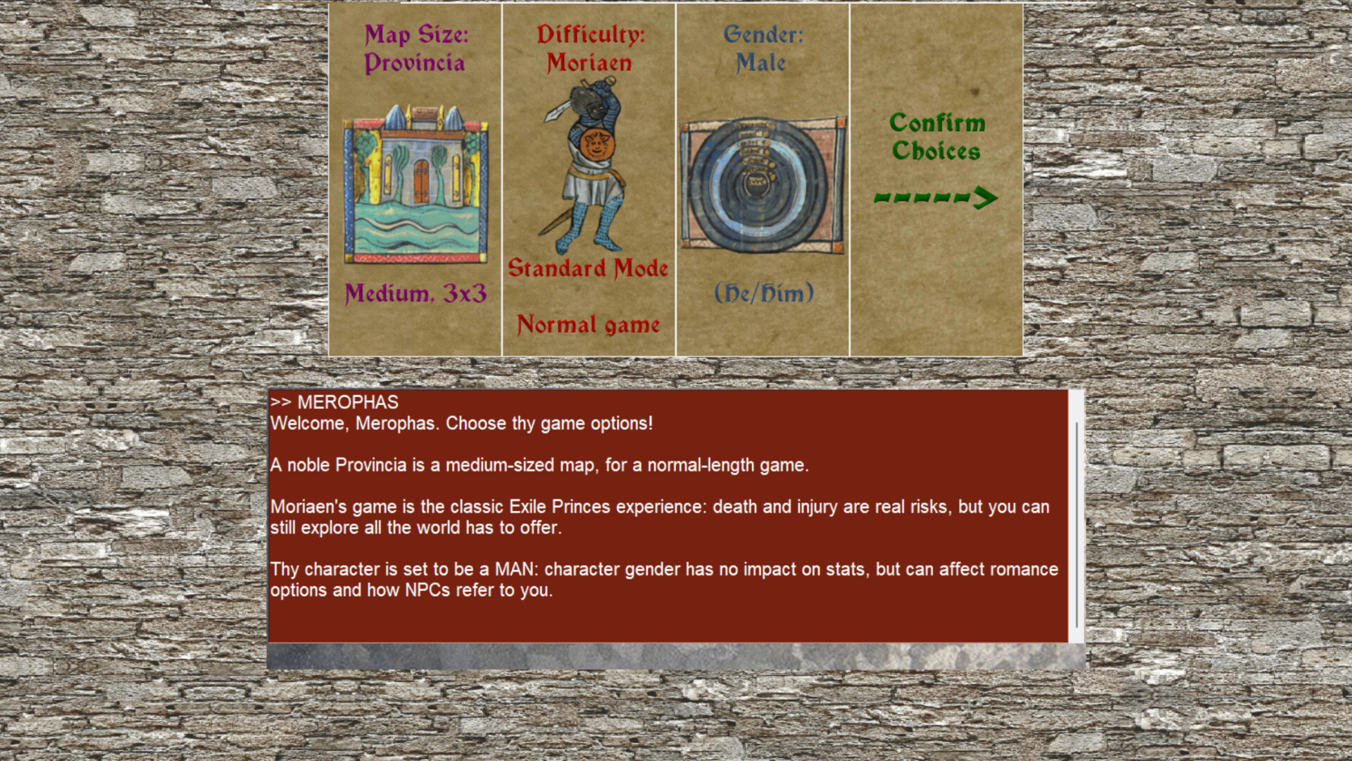 The Exile Princes - Screenshot 4