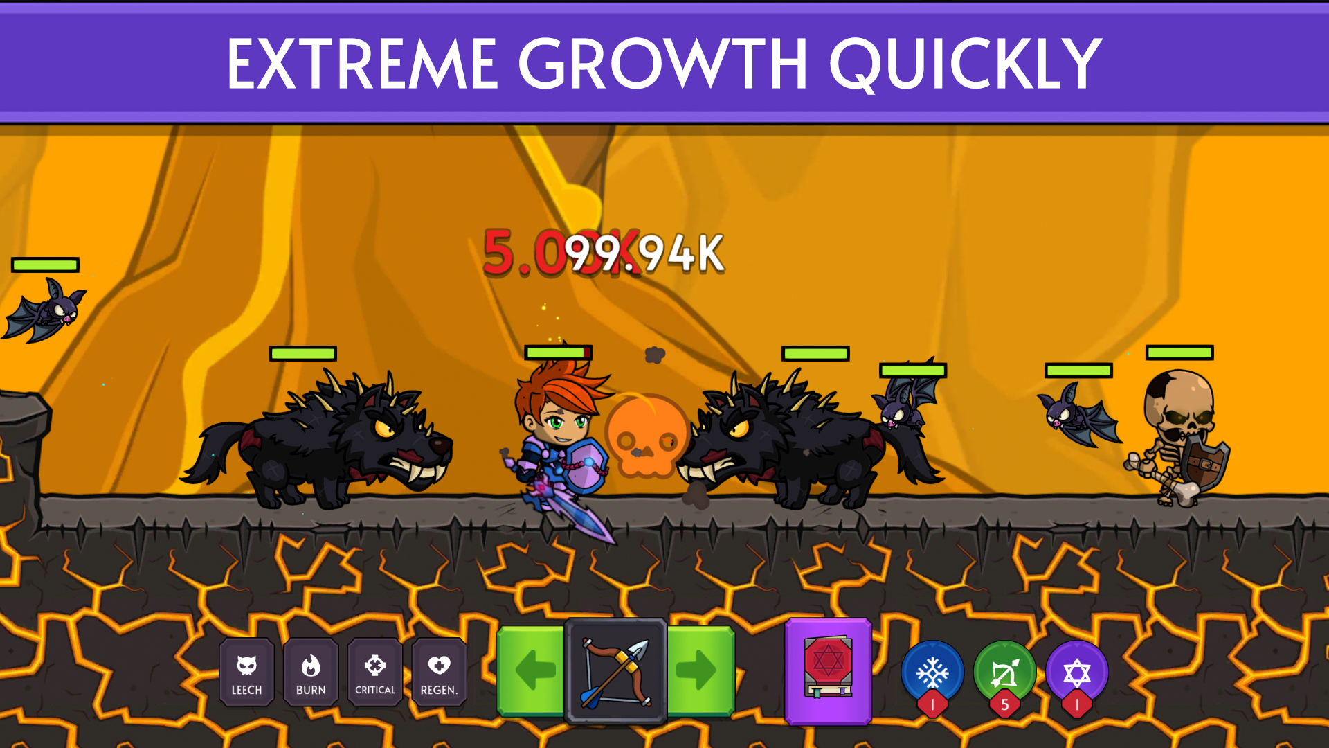 Knight Hero Adventure idle RPG - Screenshot 3