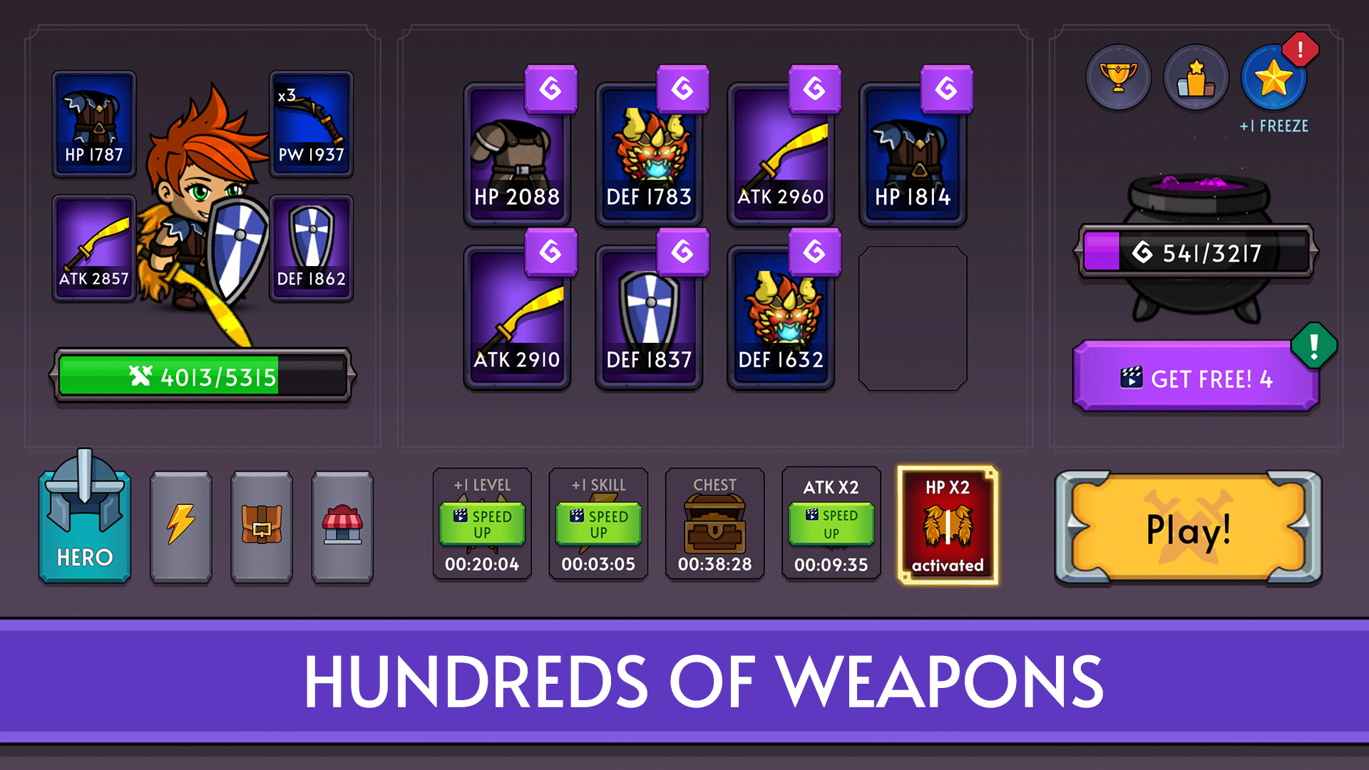 Knight Hero Adventure idle RPG - Screenshot 2