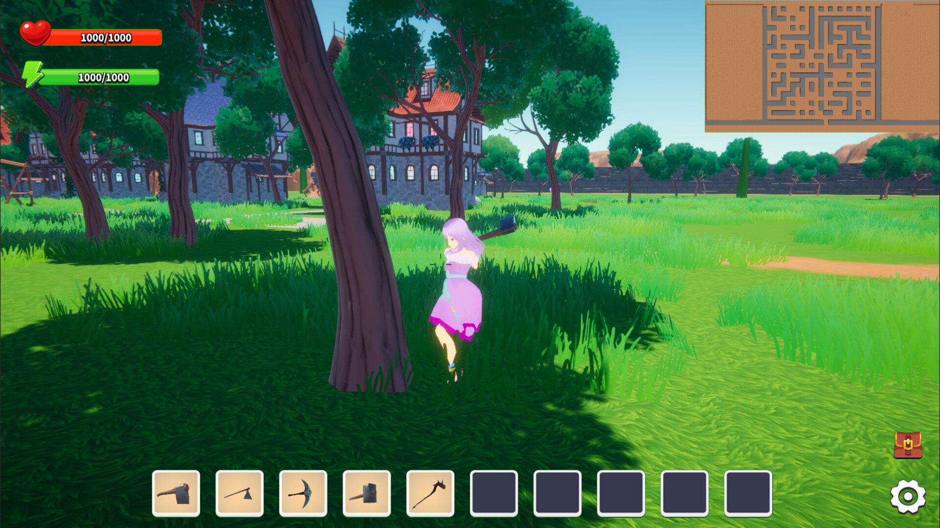 Claria's Great Maze - Screenshot 3