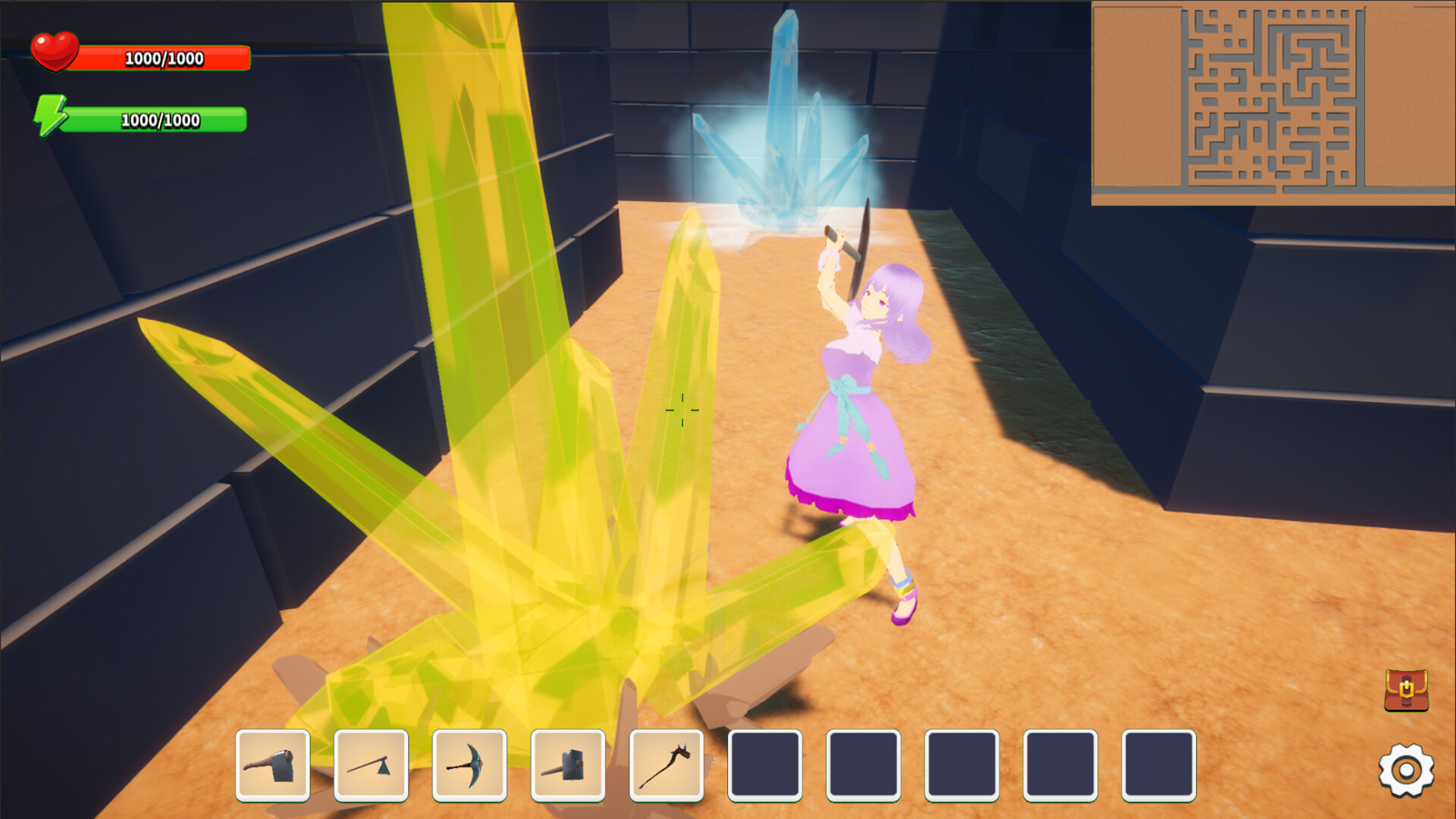 Claria's Great Maze - Screenshot 2