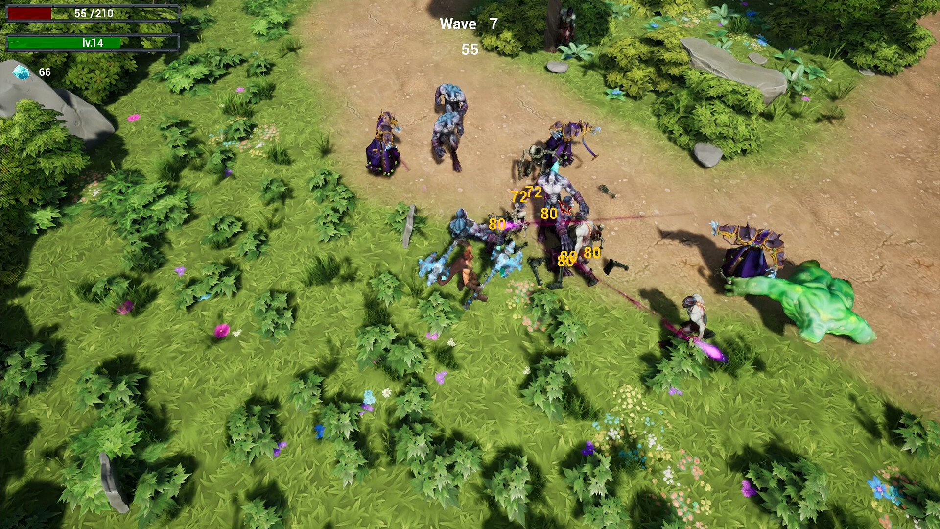 Magic Monster Slasher - Screenshot 2