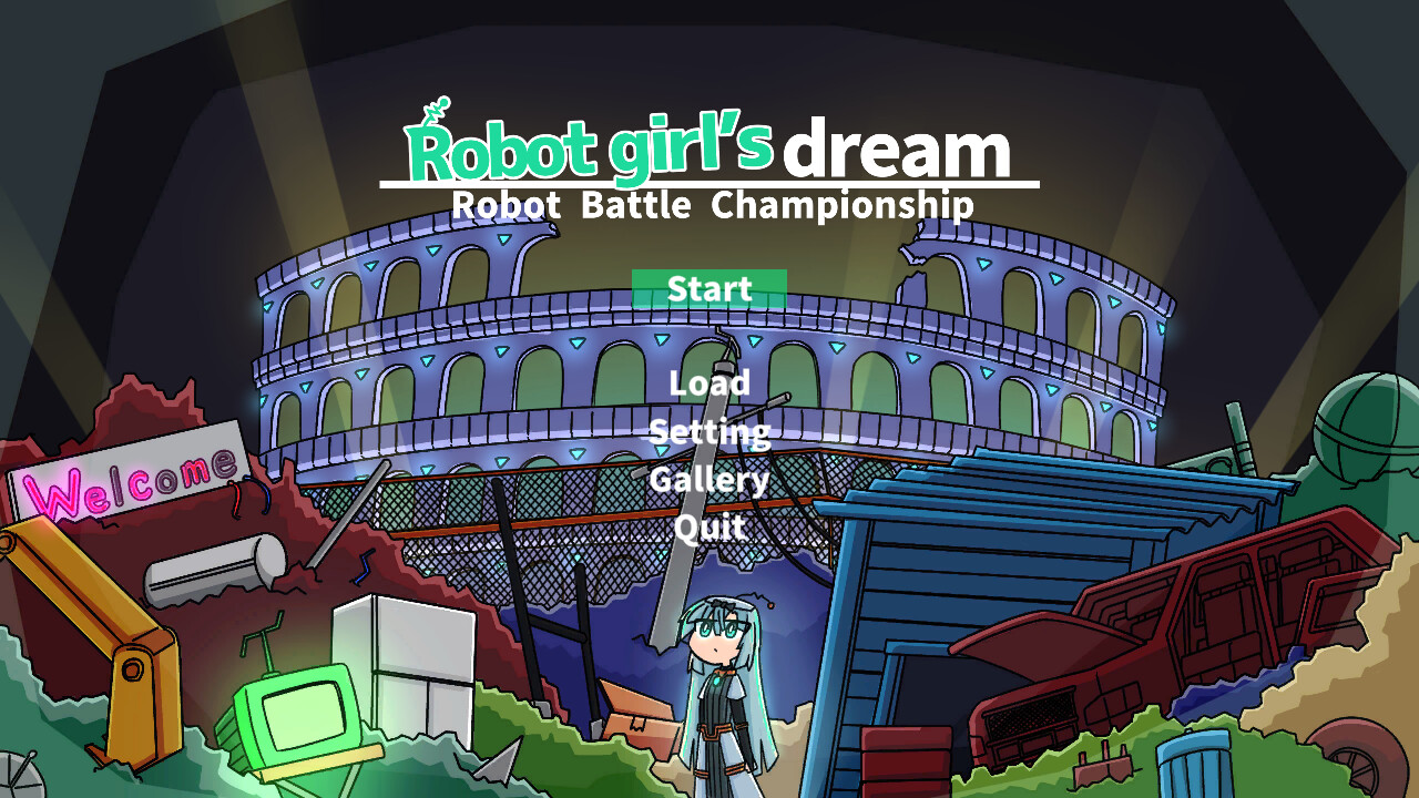 Robot Girl's Dream: Robot Battle Championship - Screenshot 2