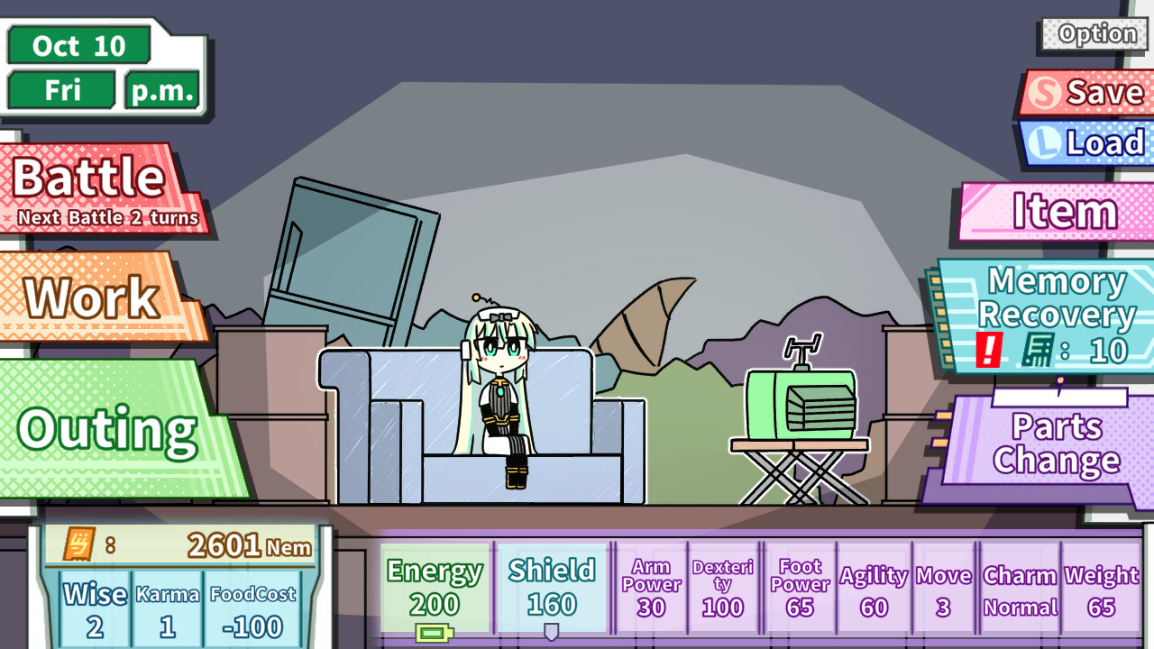 Robot Girl's Dream: Robot Battle Championship - Screenshot 3