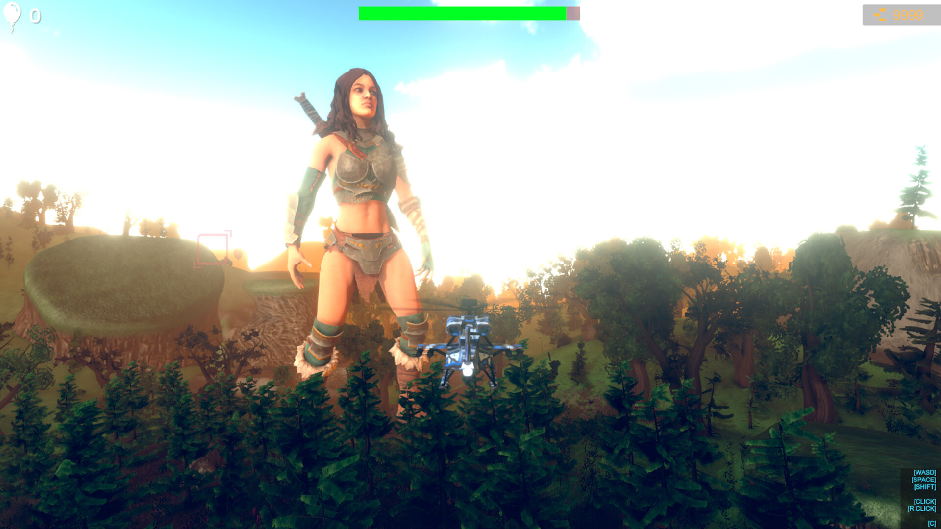 Save Giant Girl From Monsters 2 - Screenshot 5