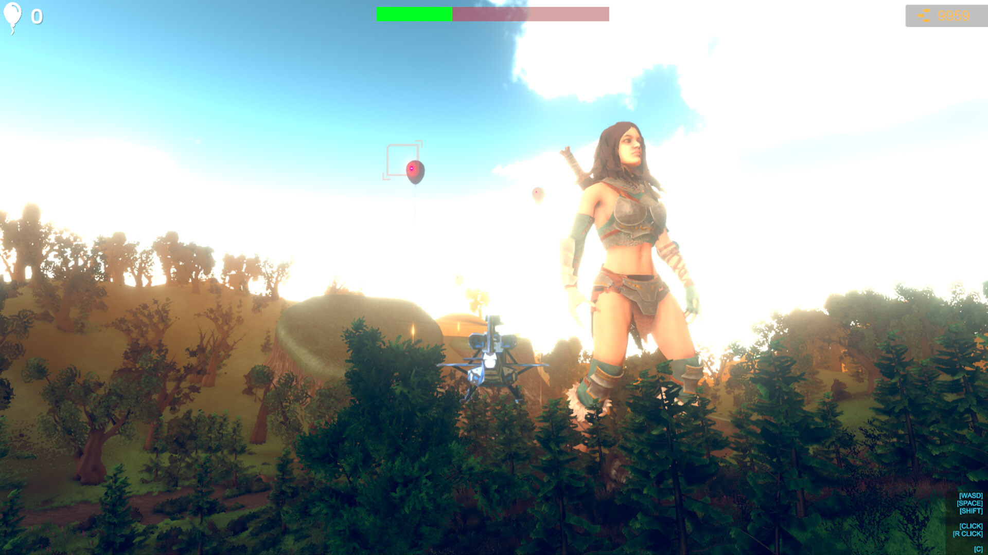 Save Giant Girl From Monsters 2 - Screenshot 3