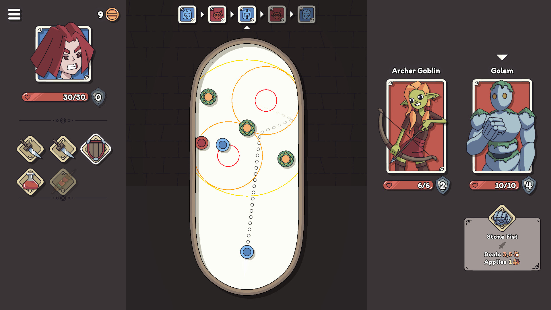 Curling in the Dungeon - Screenshot 4