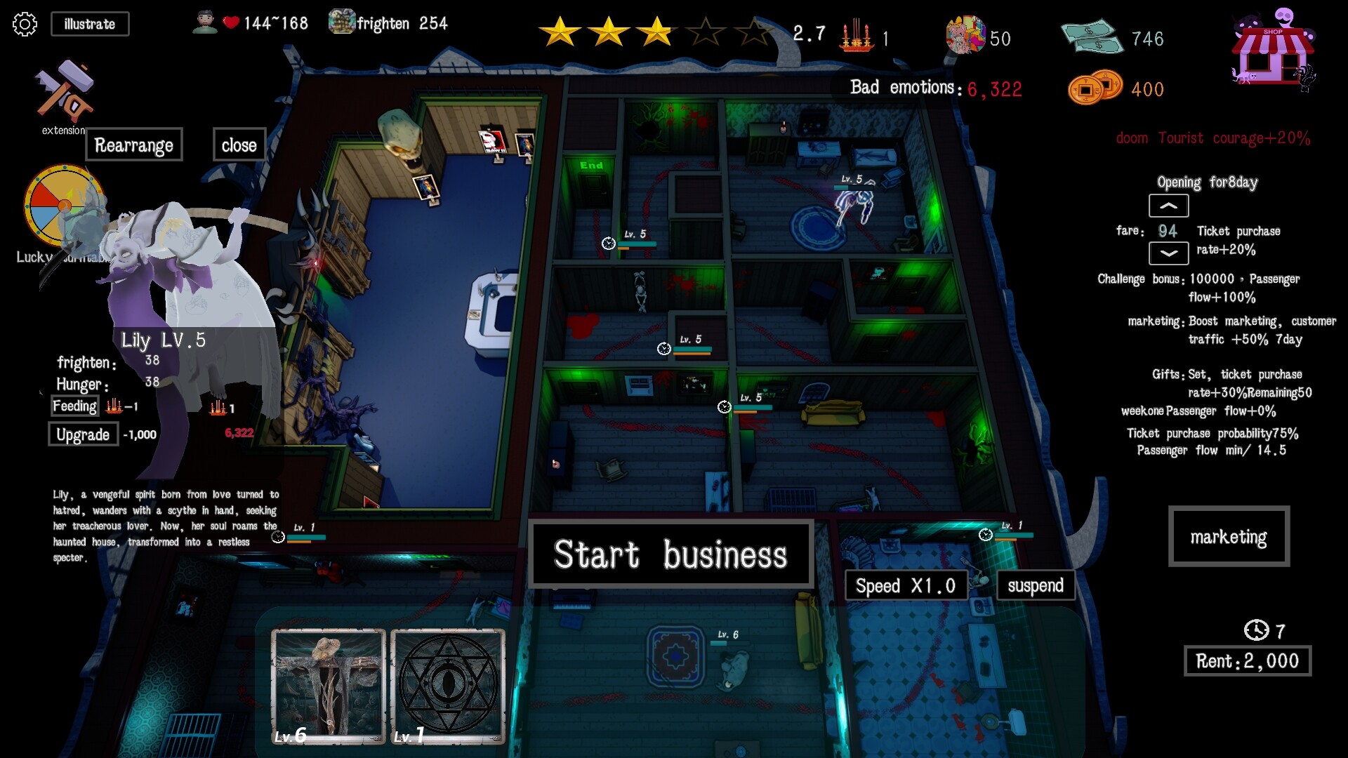 Now Open! Horror House - Screenshot 3