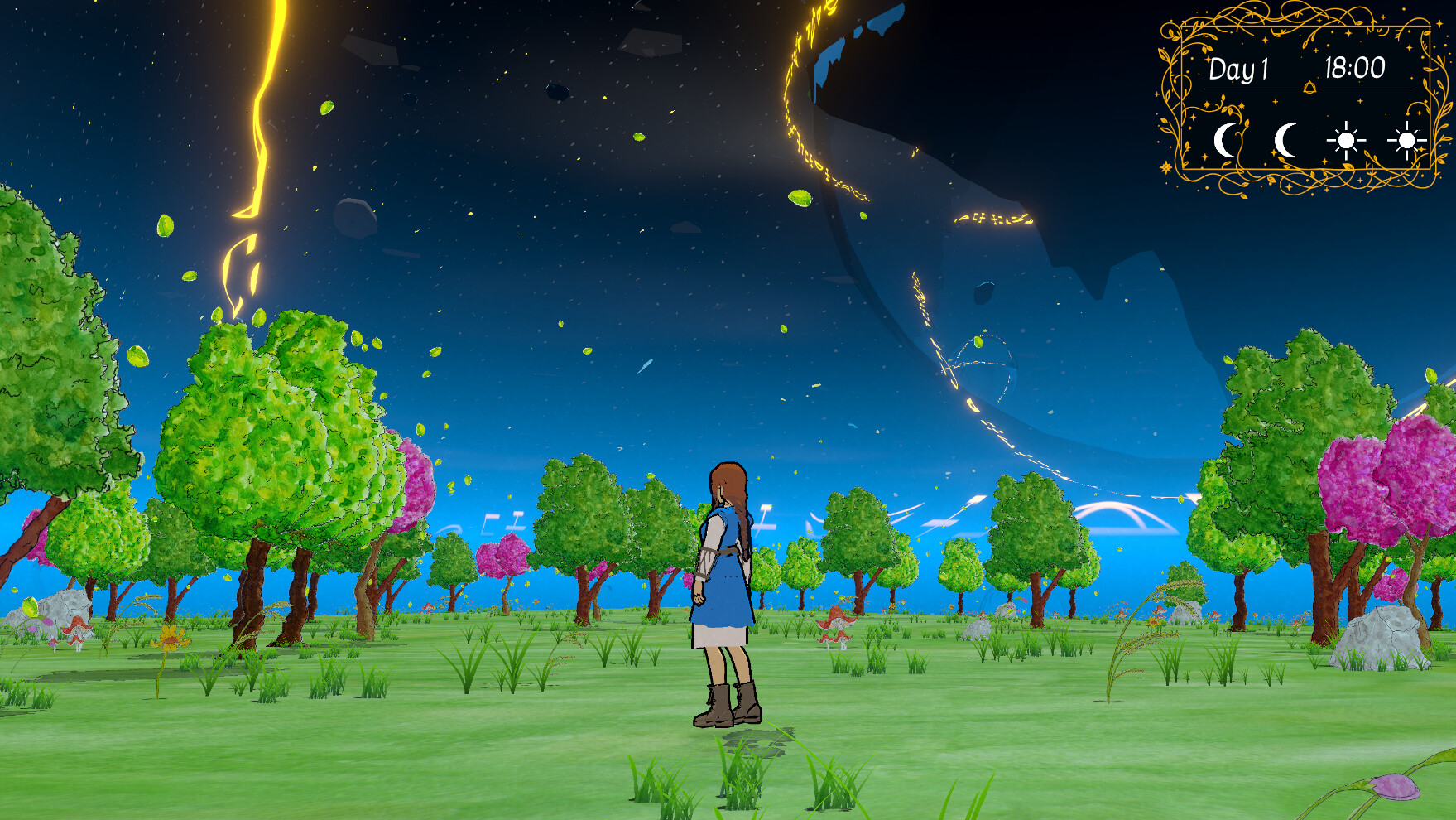 Senzu: A Fantasy Farming Space Odyssey - Screenshot 1