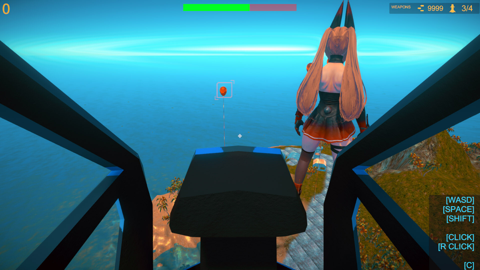 Save Giant Girl from Monsters - Screenshot 1