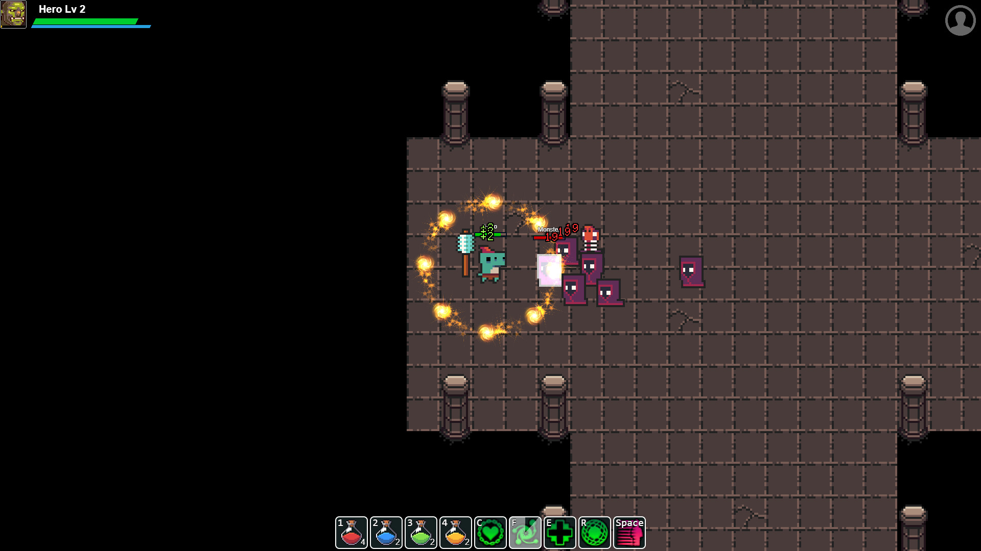 Combat Dungeon - Screenshot 1