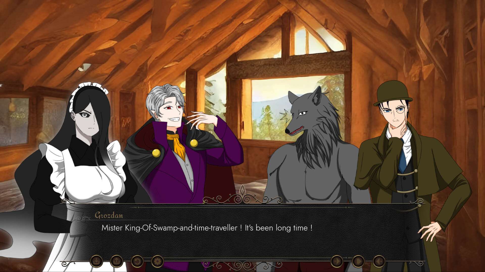 Hotel Perkkow and the Two Vegetarian Werewolves - Screenshot 1