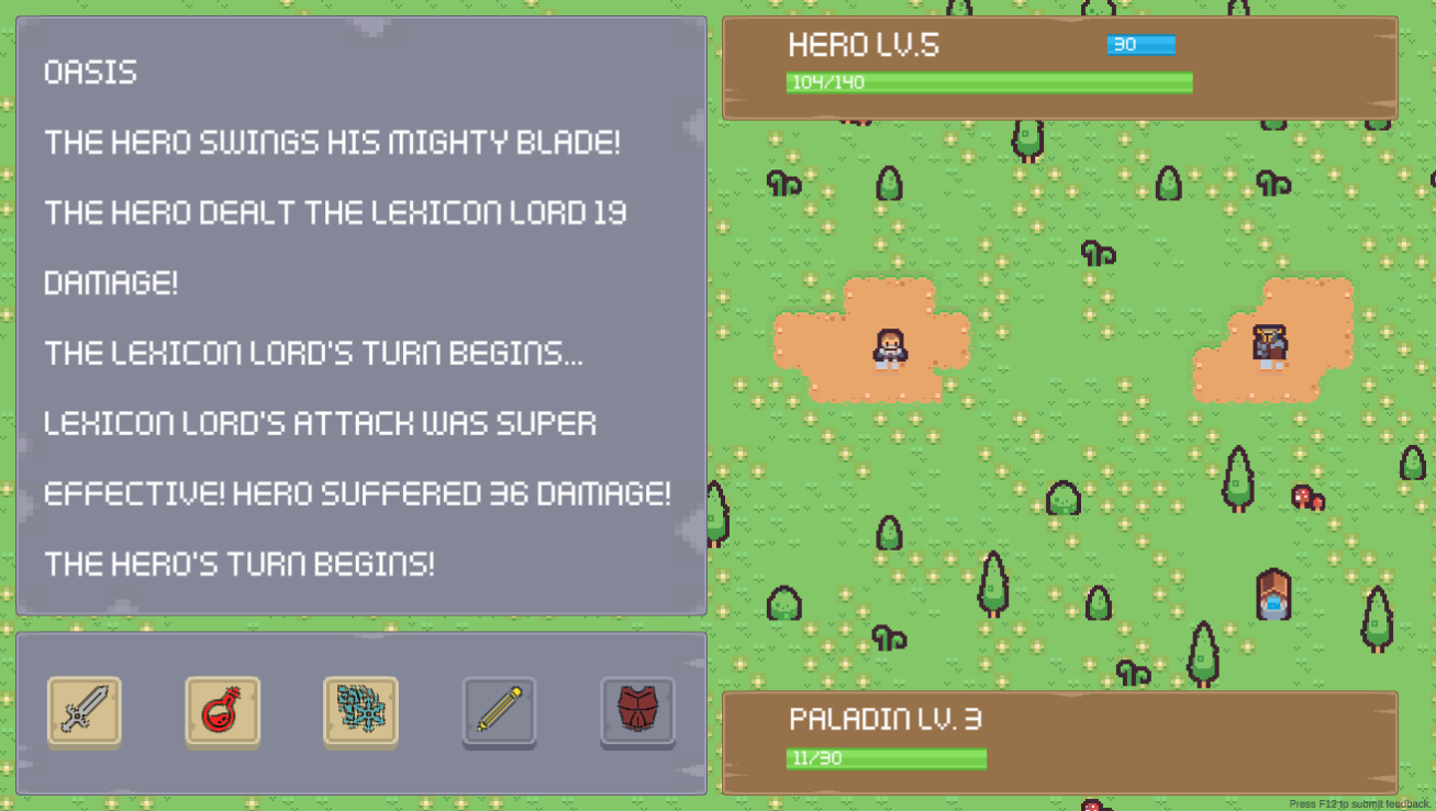 Battle of the Lexicon Lords - Screenshot 2