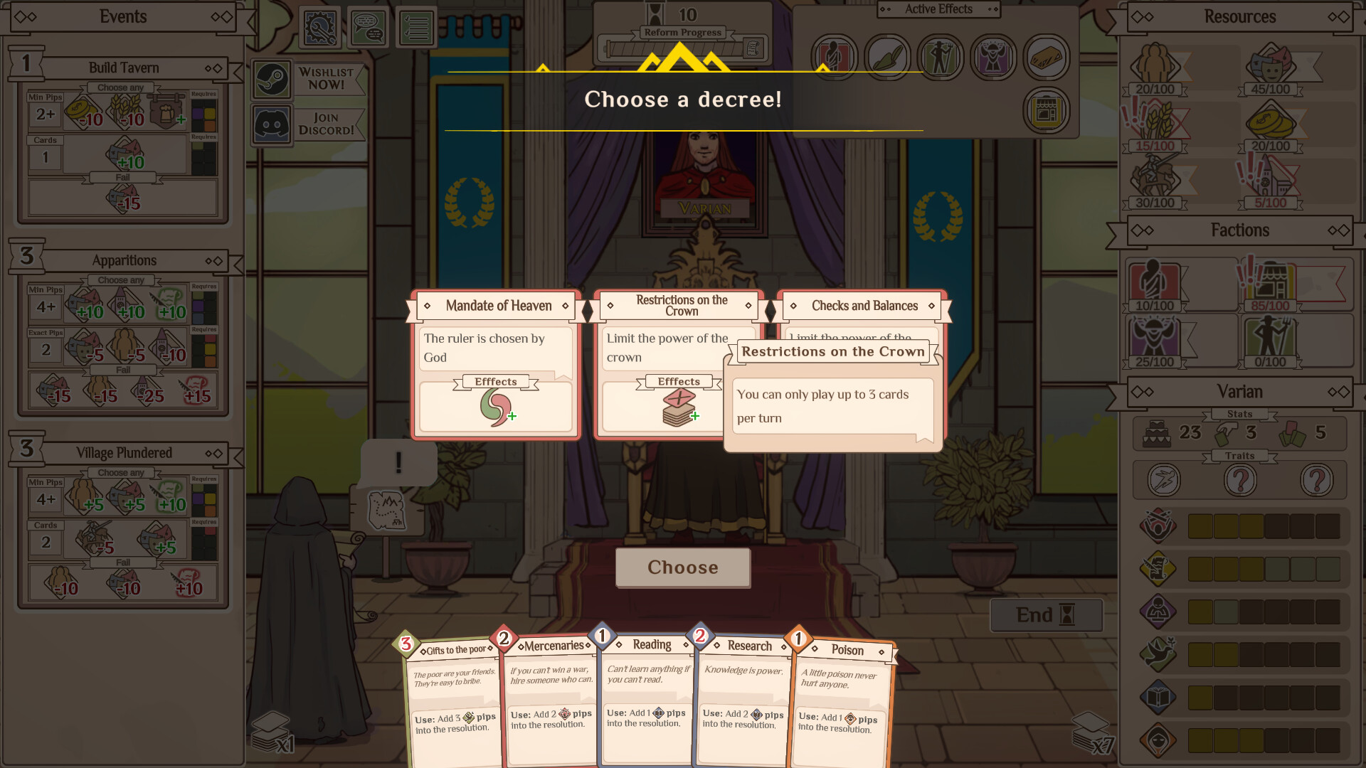 Royal Decree! - Screenshot 1