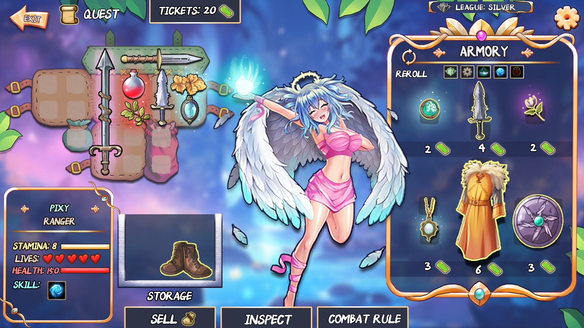 Backpack Quest: Battles And Adventures - Screenshot 2