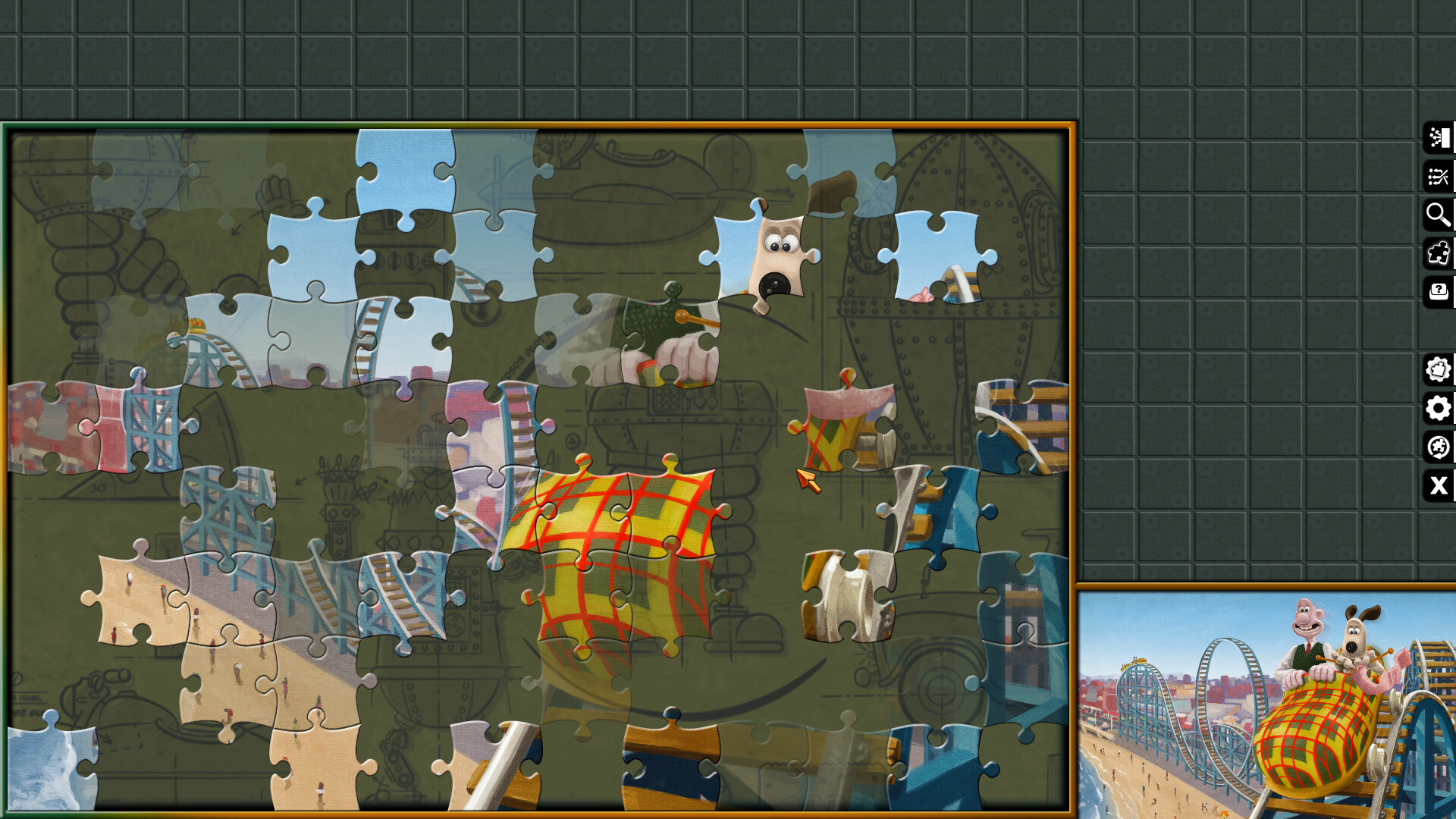Pixel Puzzles Aardman Jigsaws - Screenshot 6