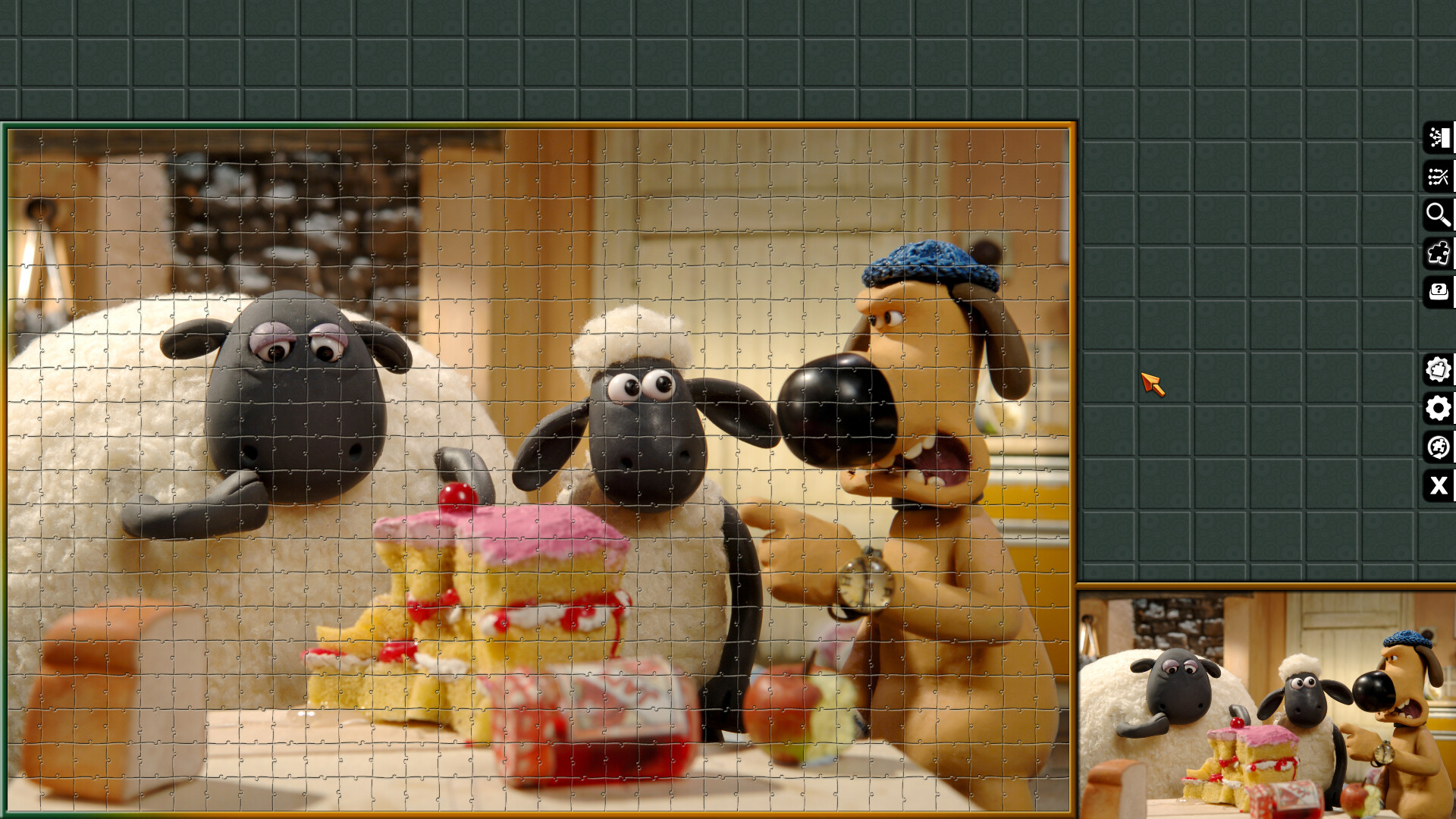 Pixel Puzzles Aardman Jigsaws - Screenshot 5