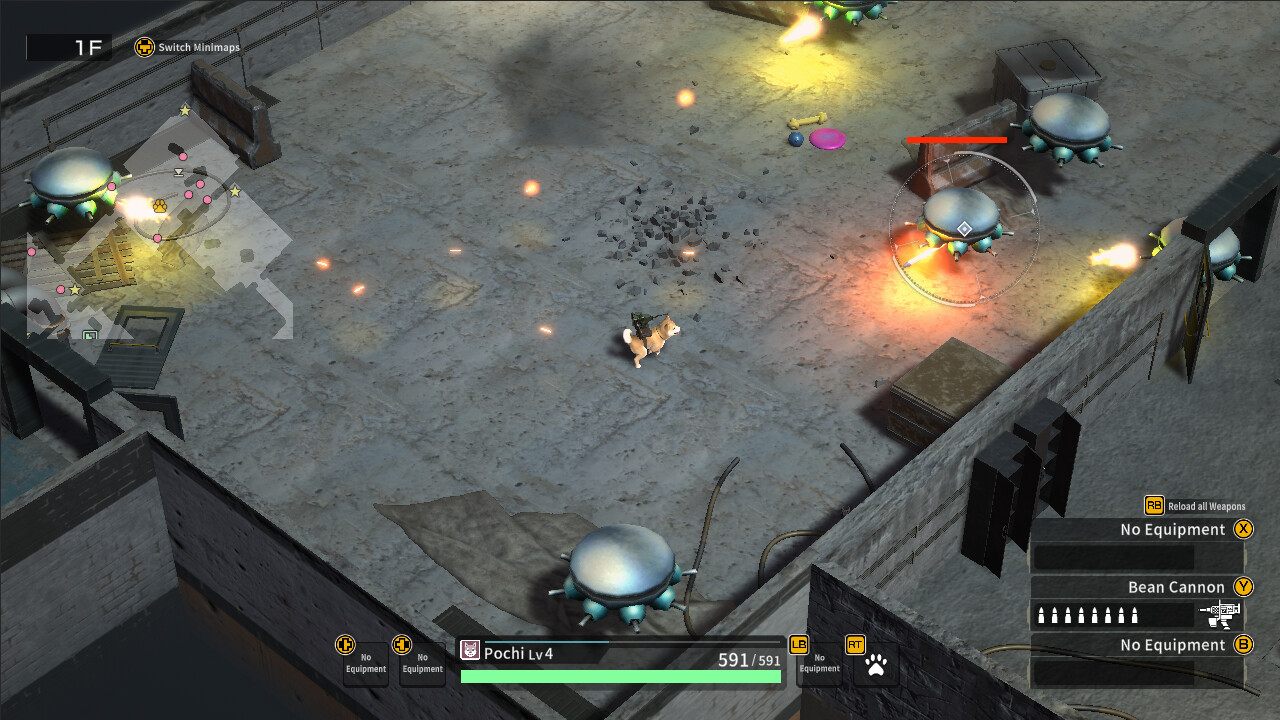 Metal Dogs EX Quest01: Here Comes the Metal Enemies - Screenshot 1