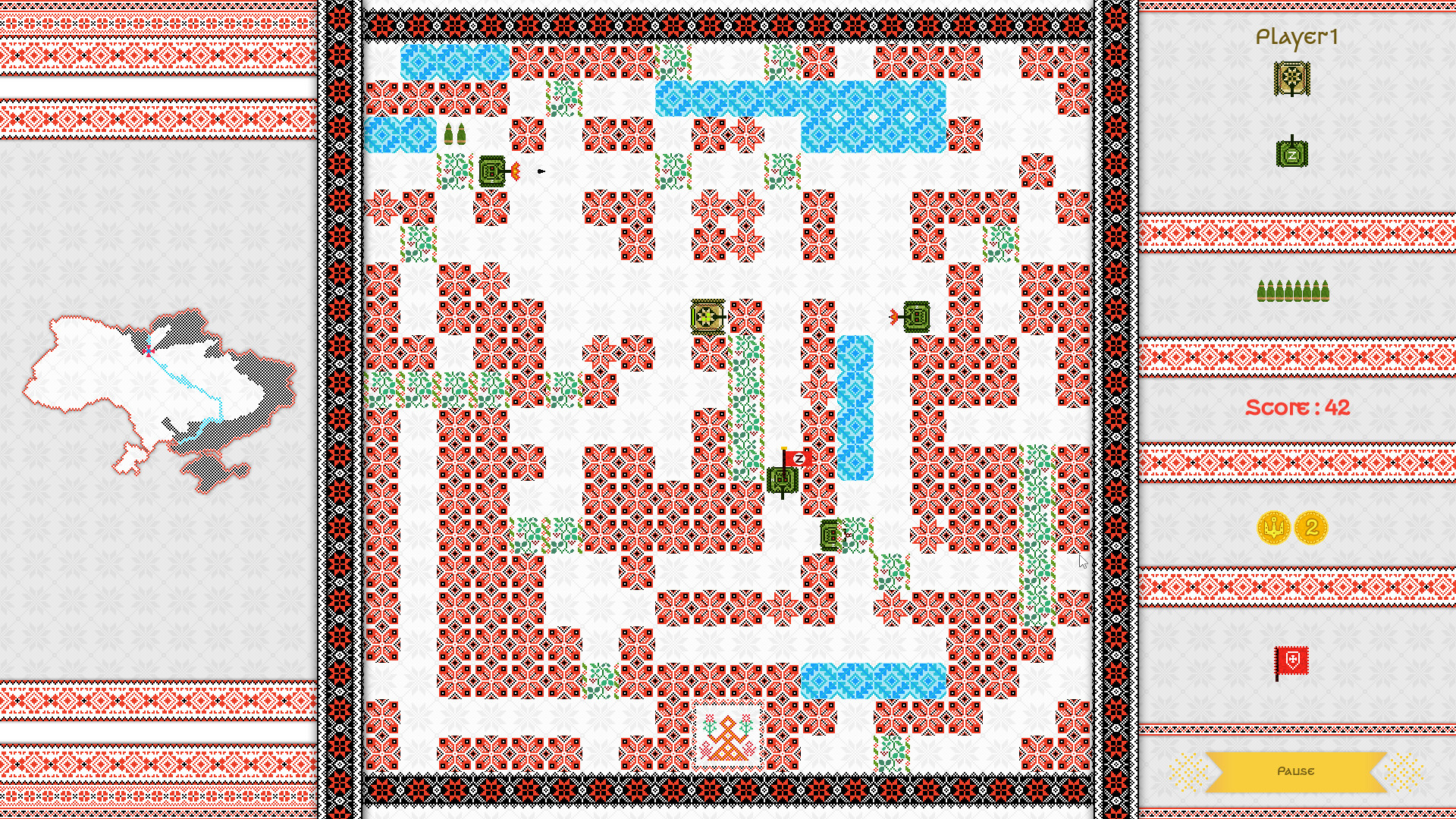 Threads of War - Screenshot 1