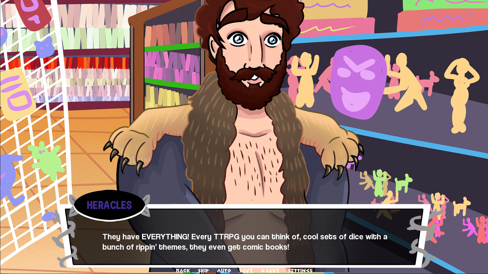 Oh No! I Died and Woke Up a Greek God! - Screenshot 4