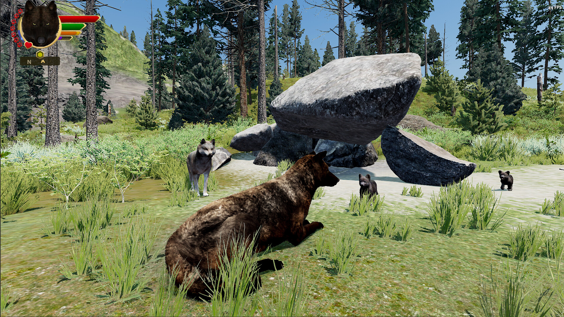 WolfQuest: Anniversary Edition - Hellroaring Mountain - Screenshot 5