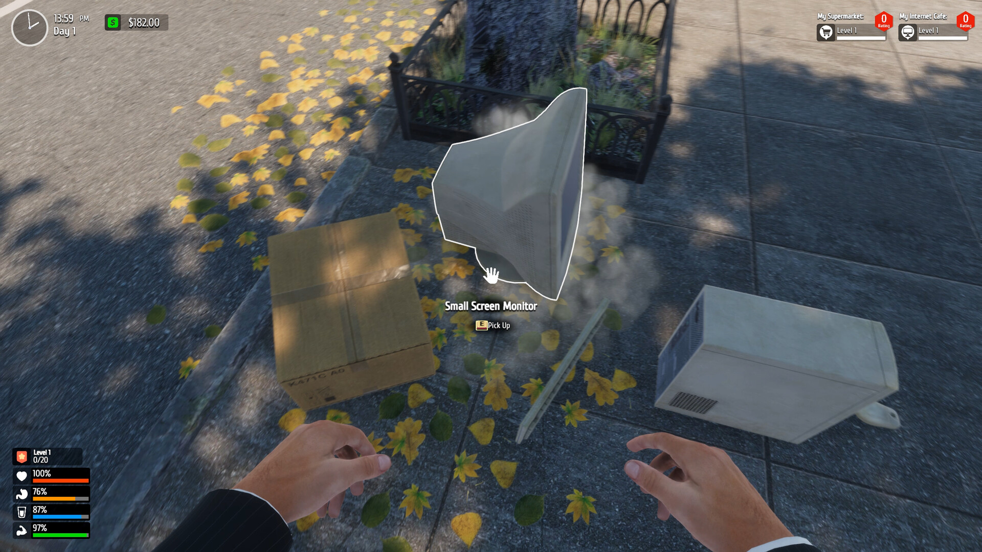 Internet Cafe & Supermarket Simulator 2024 - Screenshot 1