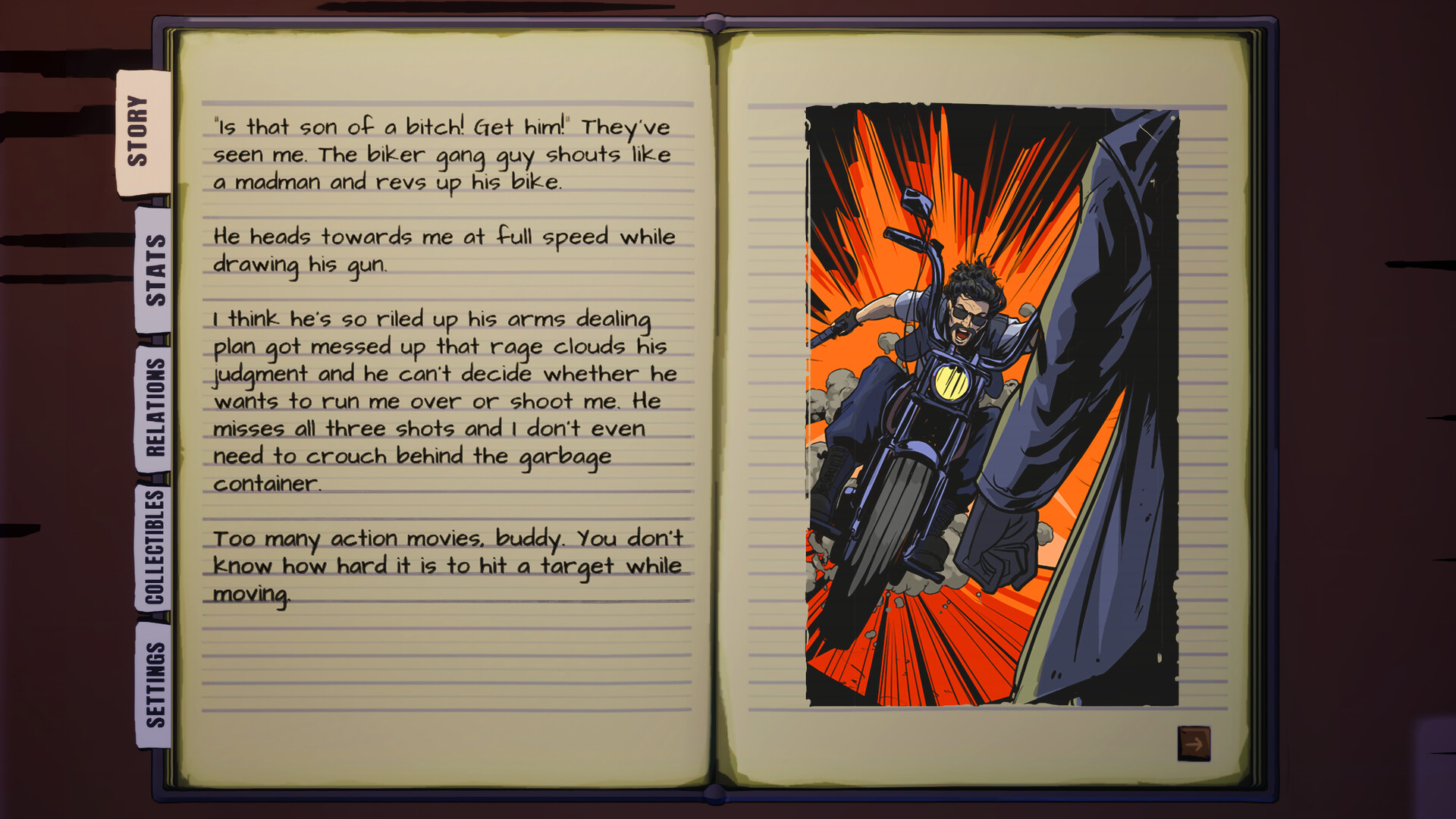 The Vigilante Diaries - Screenshot 3