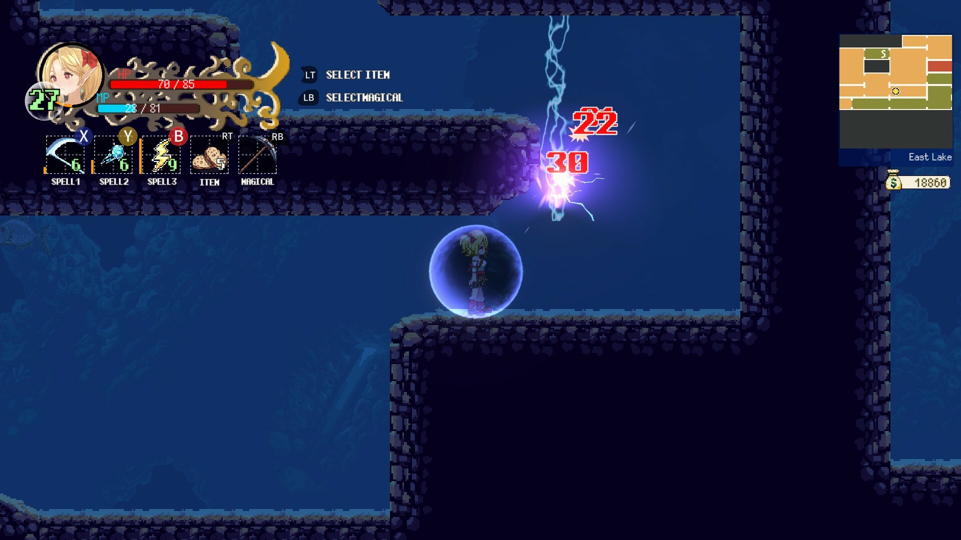 Witchroid Vania: A Magical Girl’s Fantastical Adventures - Screenshot 2