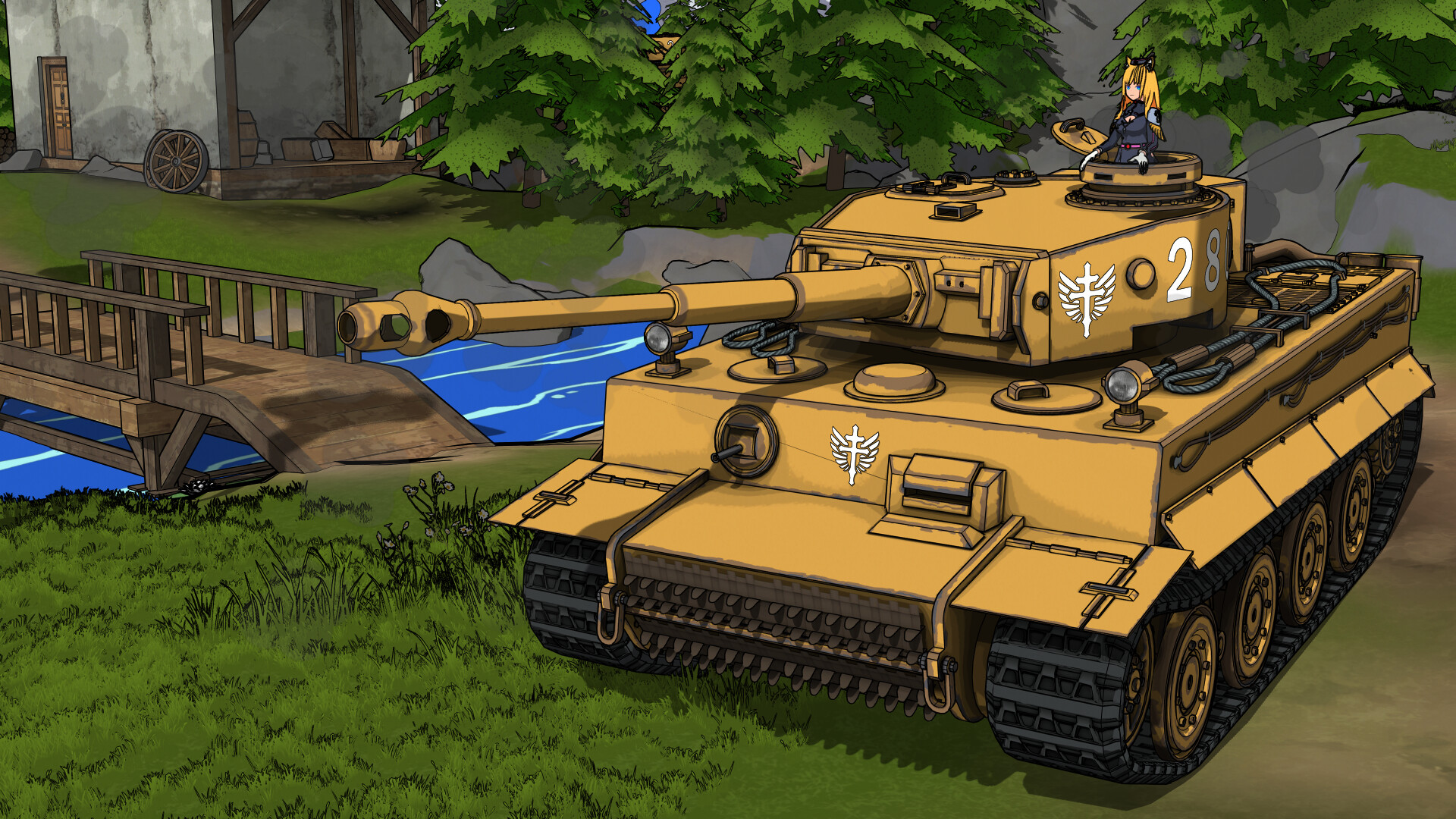 Shimapanzer Strike! - Screenshot 5