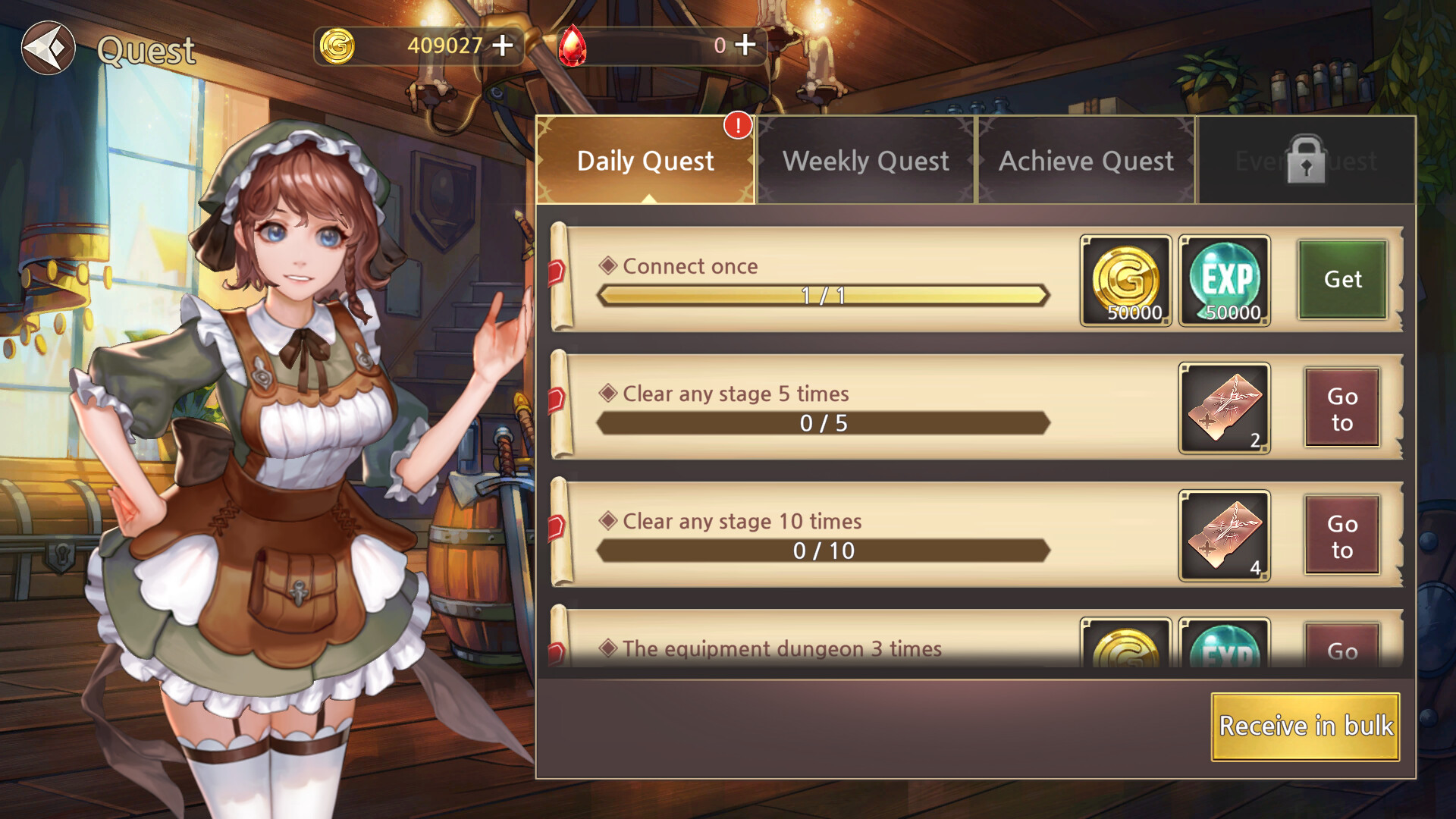 Fantasy Quest: Errandsaga - Screenshot 3