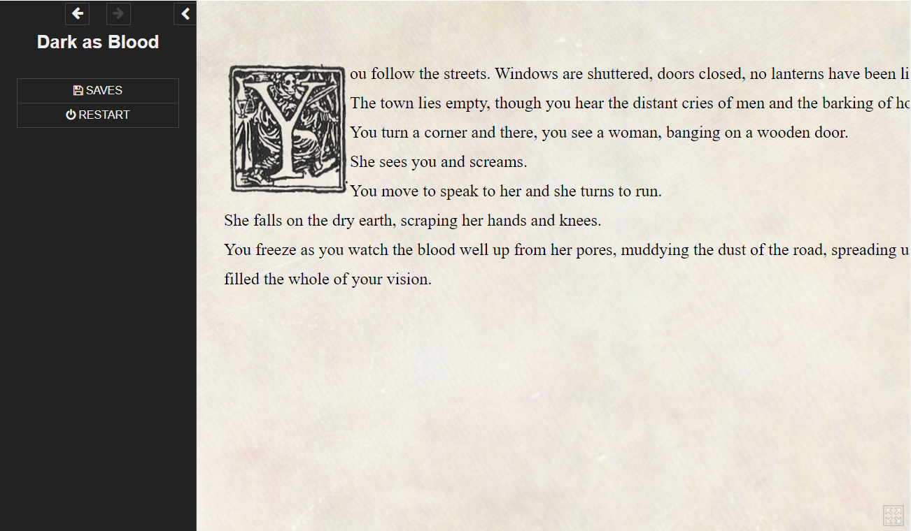 Dark as Blood - Screenshot 2