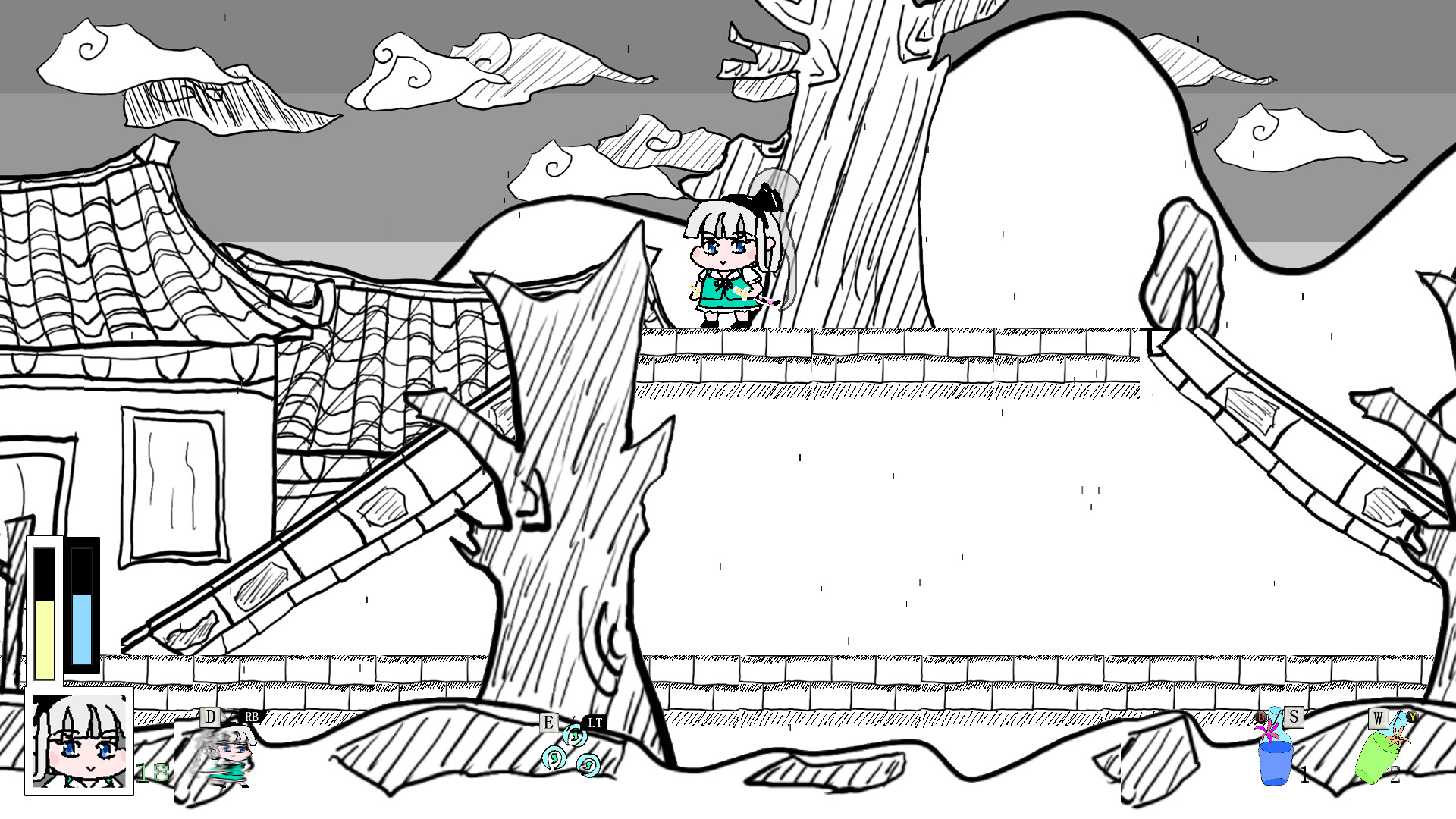 Yuyuko is suffering from lack of appetite - Screenshot 4