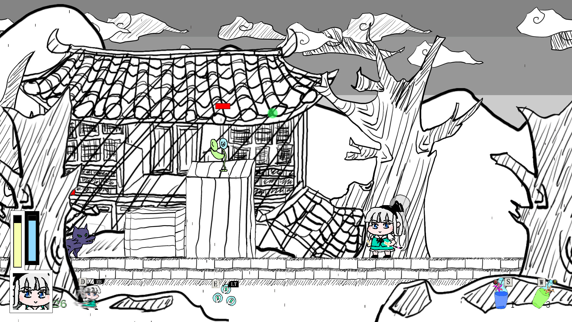 Yuyuko is suffering from lack of appetite - Screenshot 2