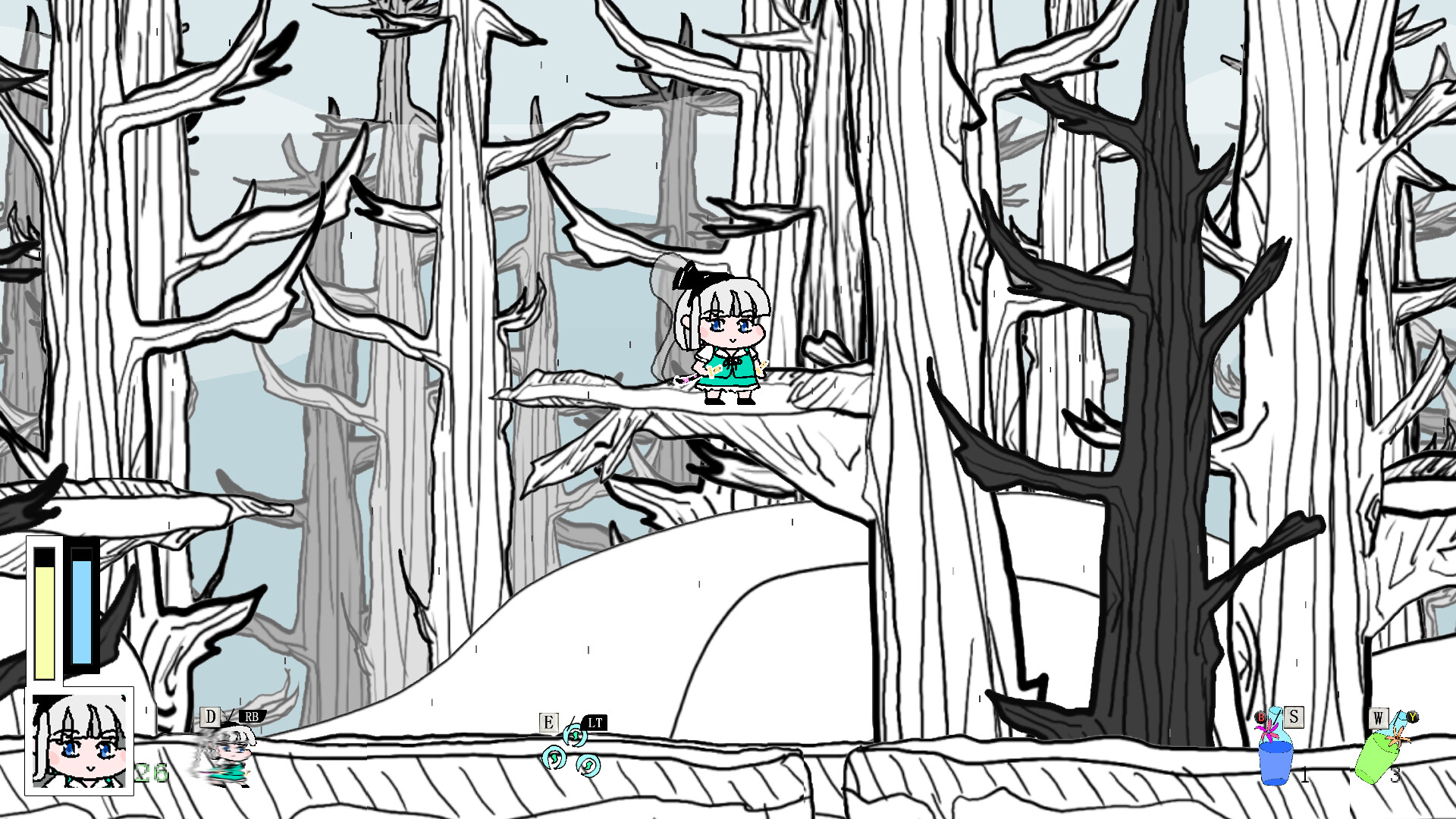 Yuyuko is suffering from lack of appetite - Screenshot 1