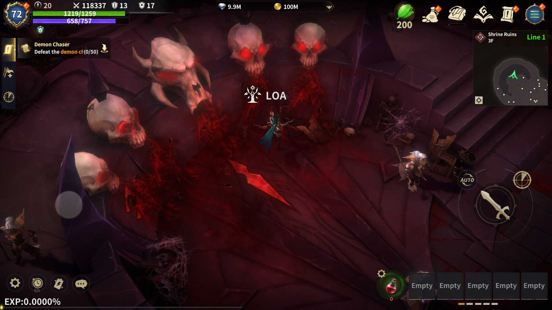 Legends of Aden - Screenshot 3