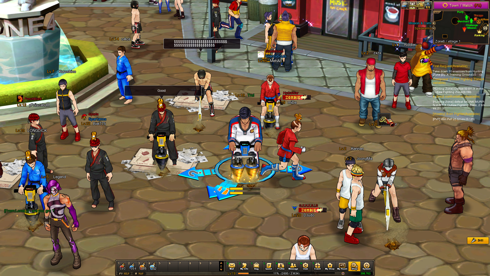 Zone 4: Fight District - Screenshot 1