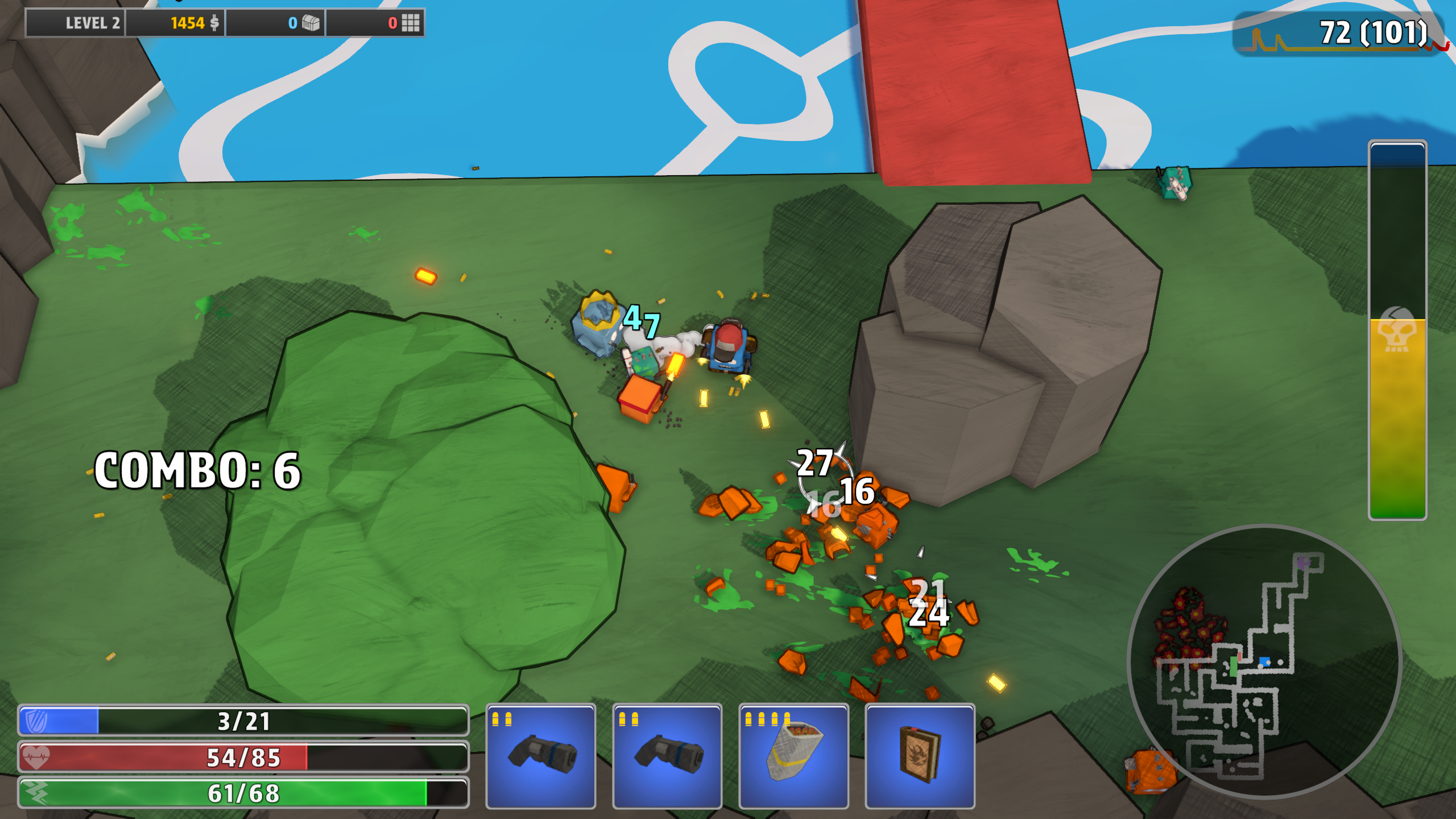 Cubed and Dangerous - Screenshot 1