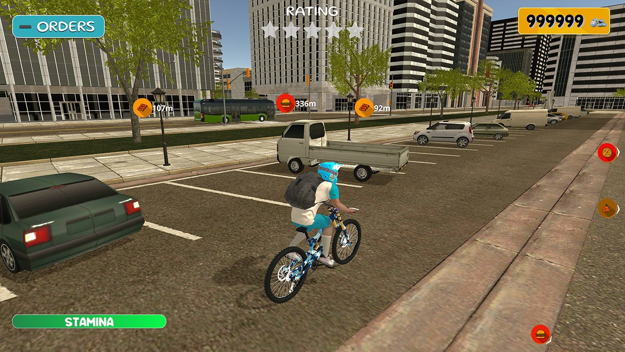 Express Courier Pro: Urban Bike Delivery Simulator 2024! - Screenshot 3