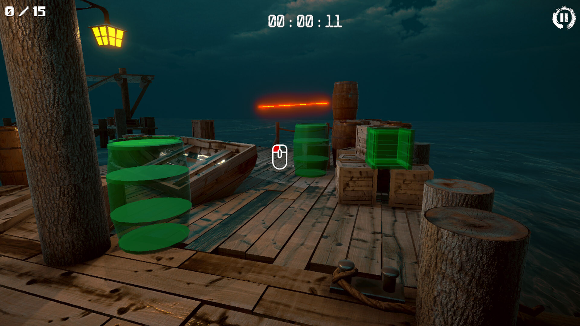 3D Puzzle: Old Sea Port - Screenshot 5