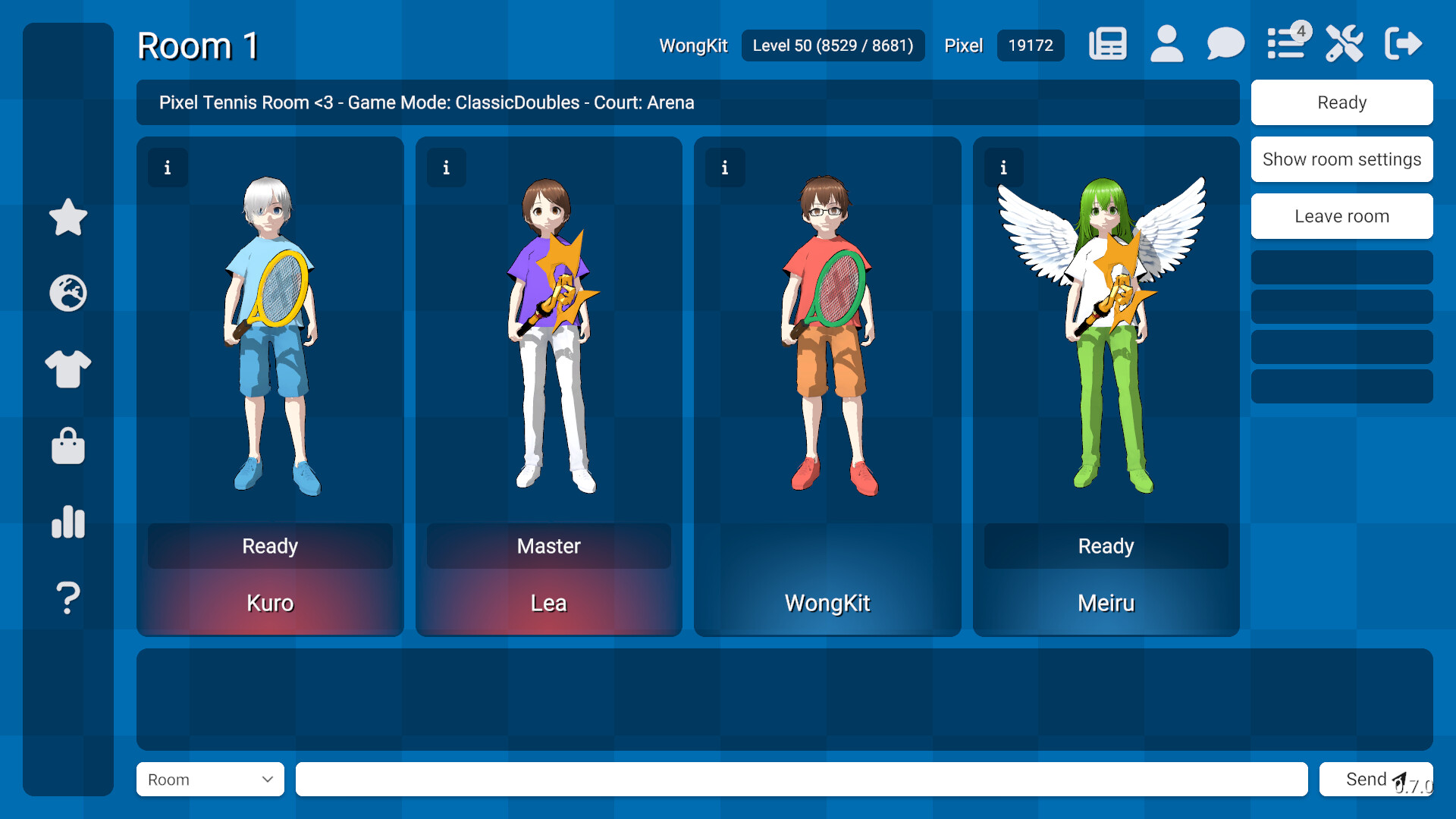 Pixel Tennis - Screenshot 2