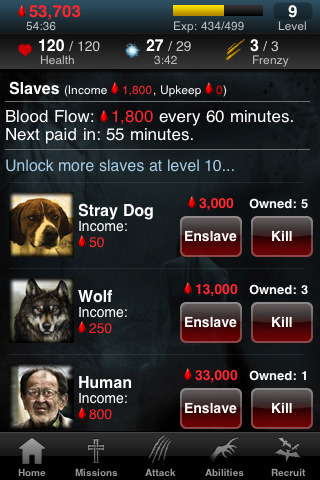 Vampires Live - Screenshot 2