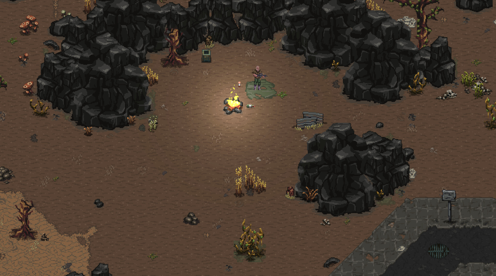 Dust & Rain: Post-apocalyptic RPG - Screenshot 1