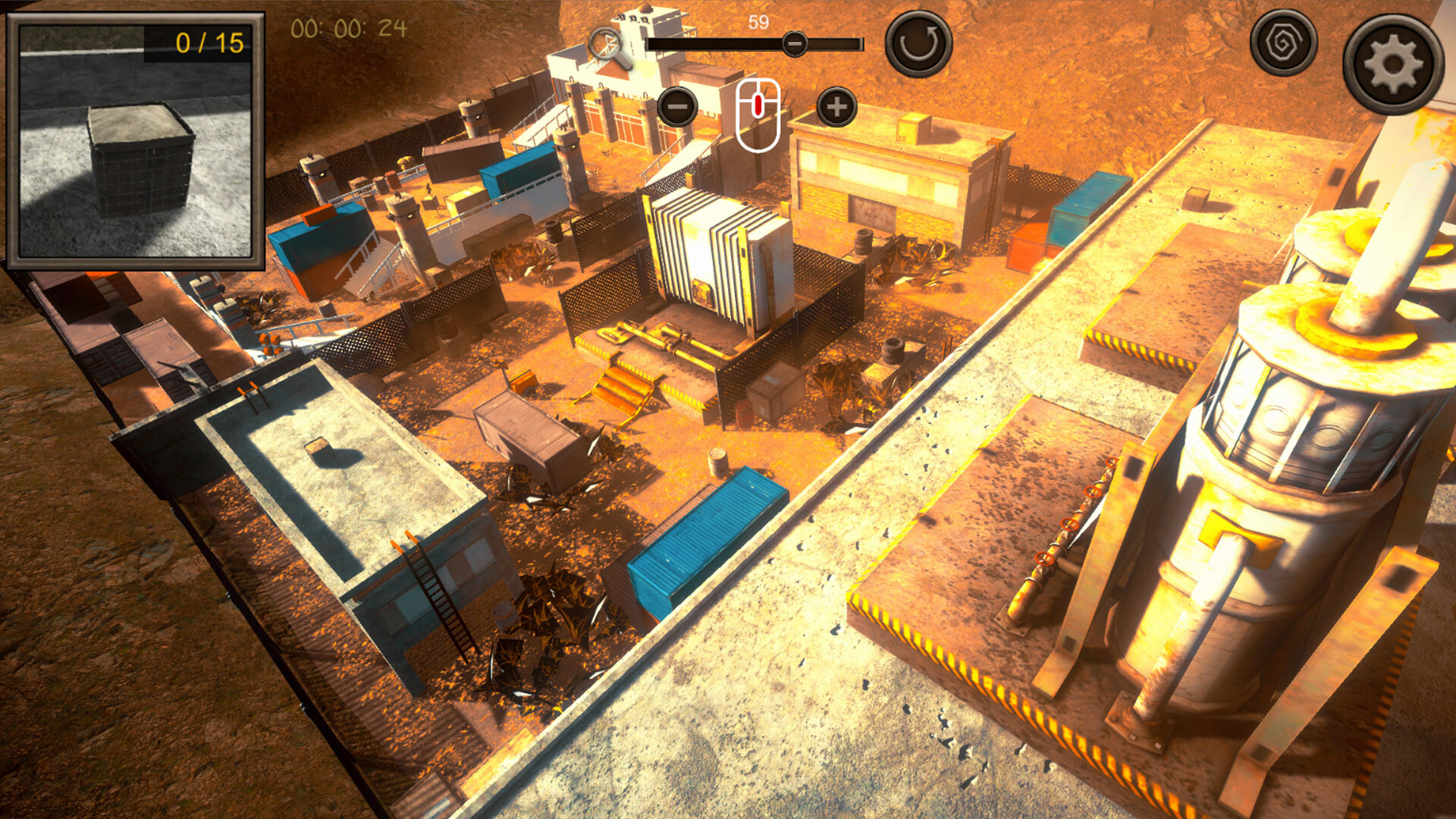 Hidden FPS Shooting Top-Down 3D - Screenshot 4