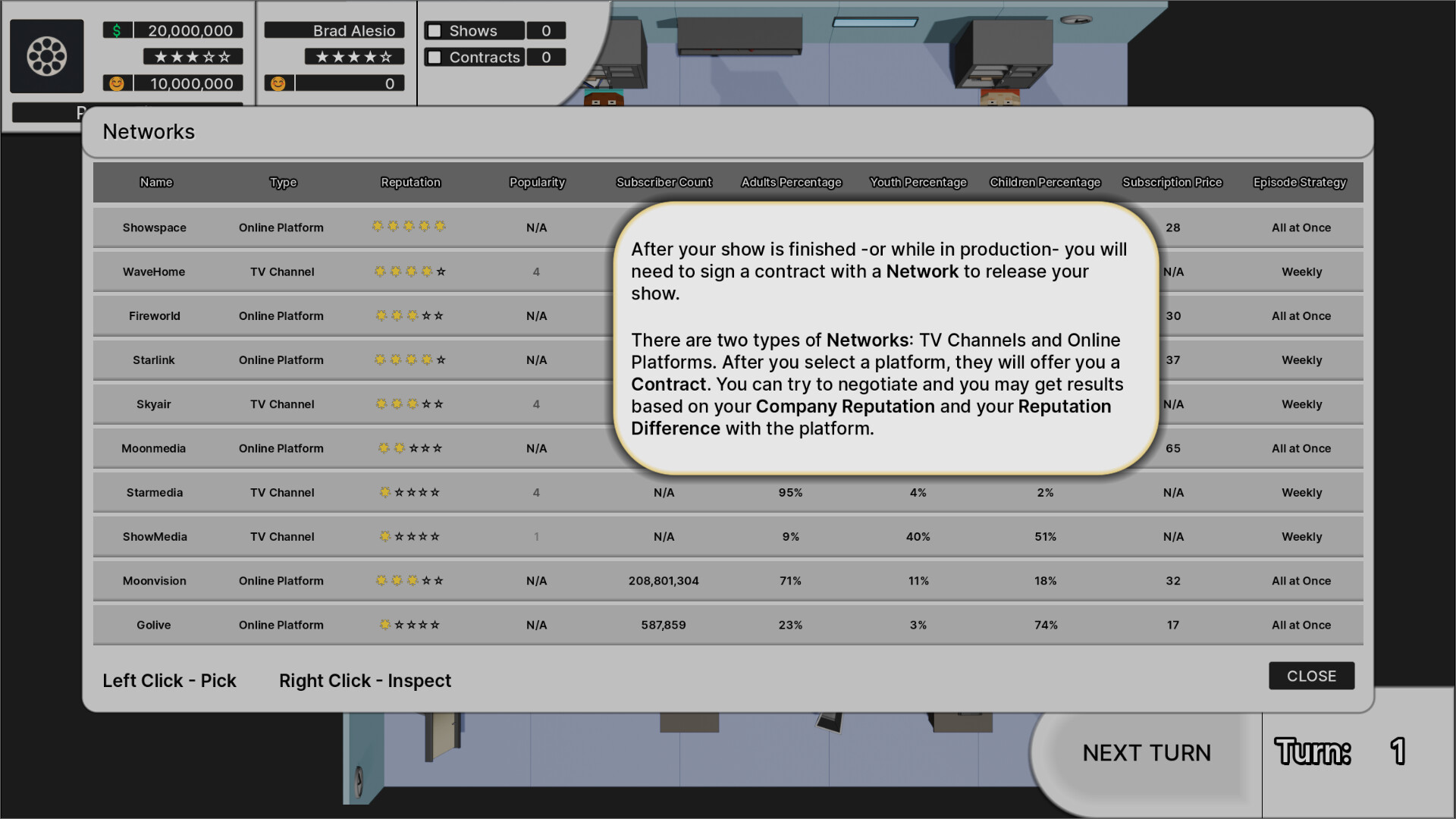 TV Show Tycoon - Screenshot 8