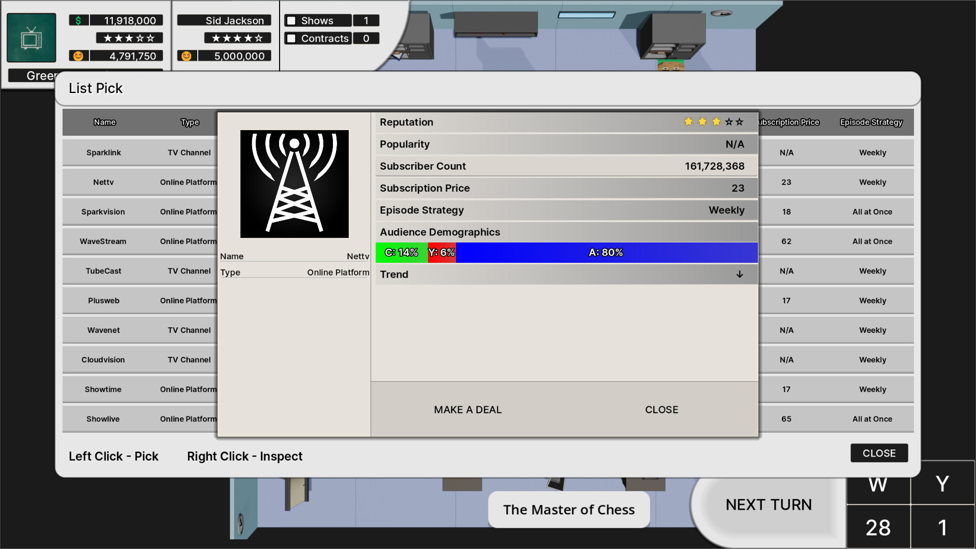 TV Show Tycoon - Screenshot 16