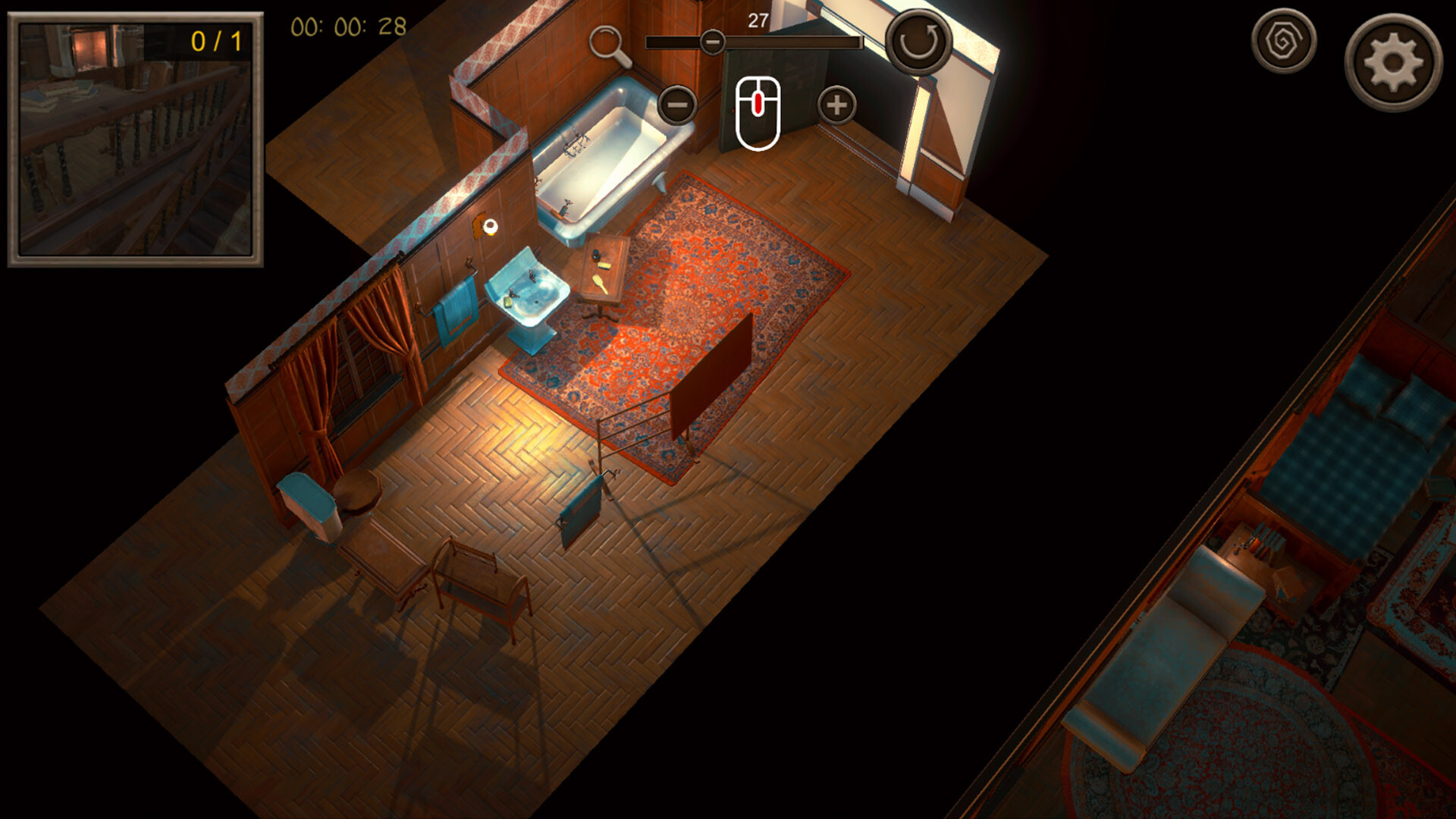 Hidden Old House Top-Down 3D - Screenshot 5