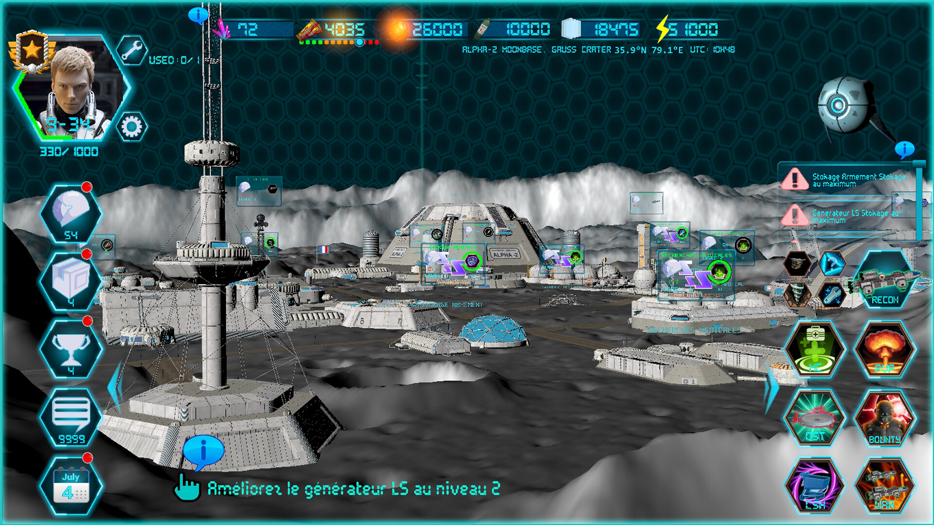 Moon 2999 - Screenshot 4