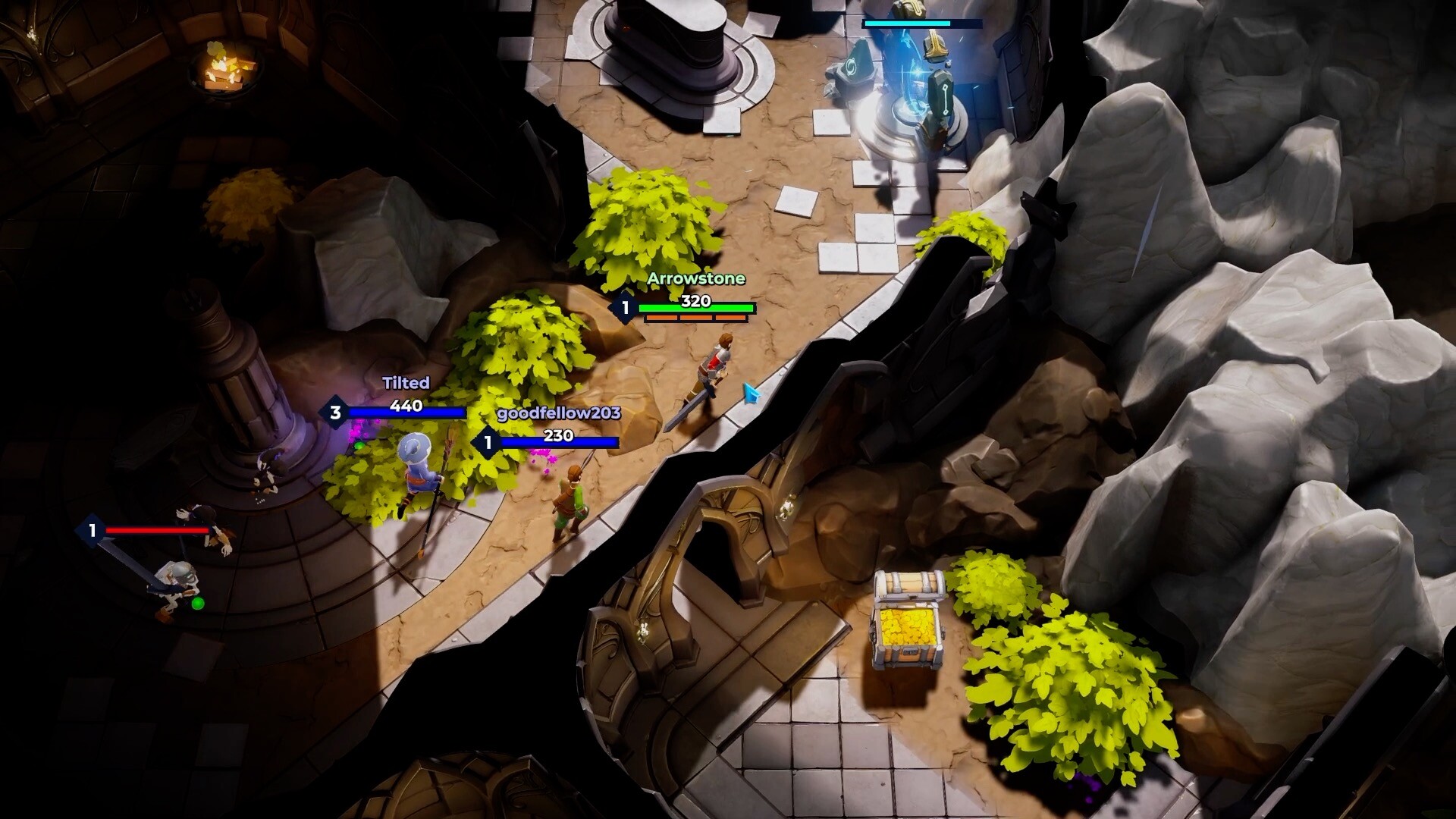 Halls of Greed - Screenshot 2