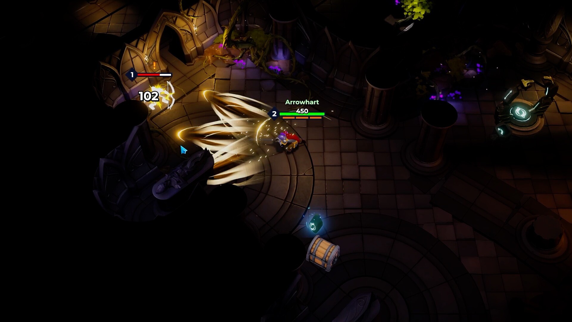 Halls of Greed - Screenshot 1