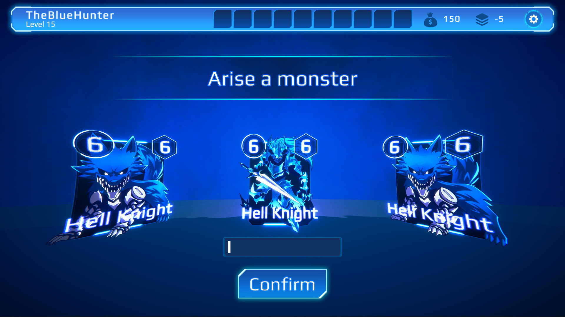 Blue Hunter - Screenshot 1